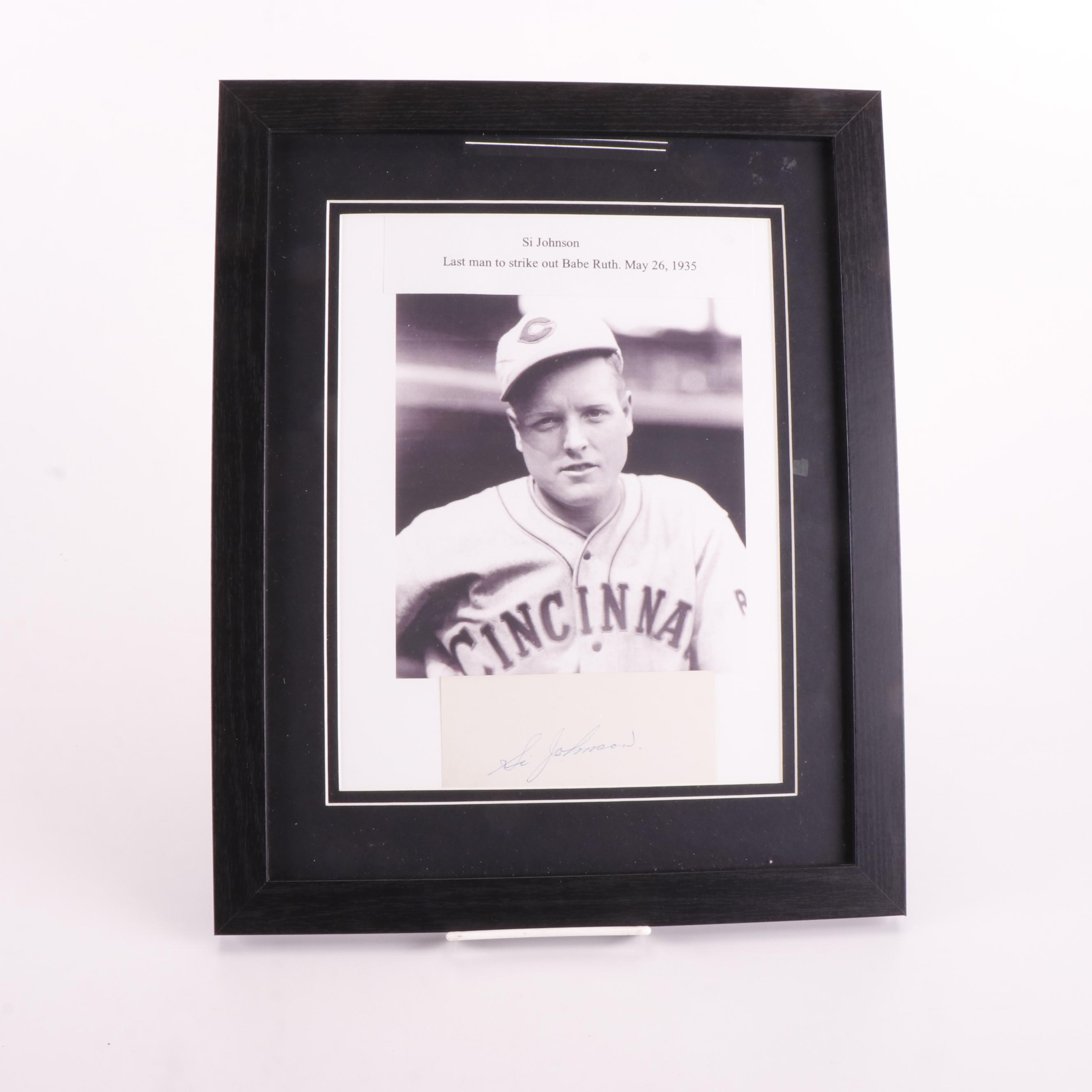 Bob Feller, Johnny Vander Meer, and More Signed Baseball Prints