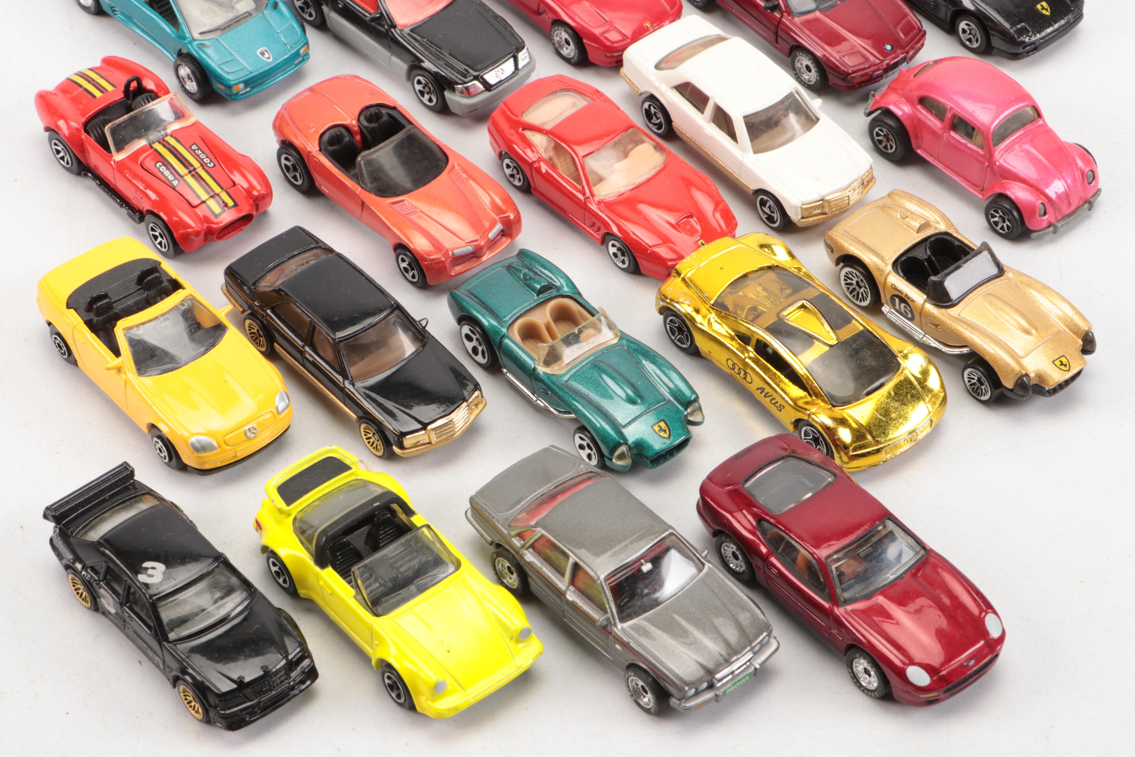 Mattel Hot Wheels Ferrari, Lamborghini Diablo and Other Diecast Toy Cars