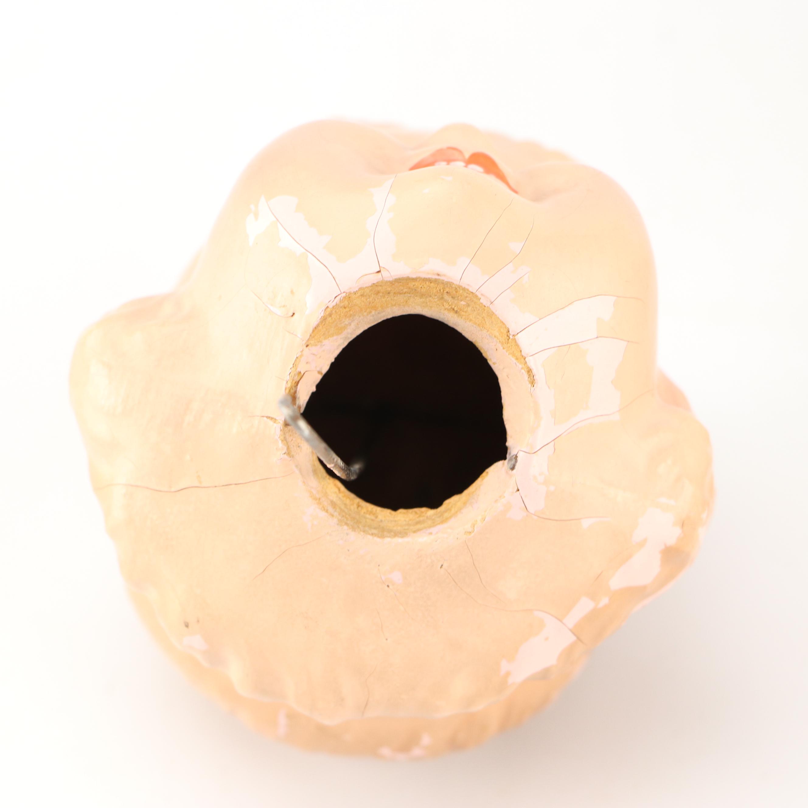 Madame Hendron Doll with Other Composite Doll and  Glasco Baby Vanity Jars