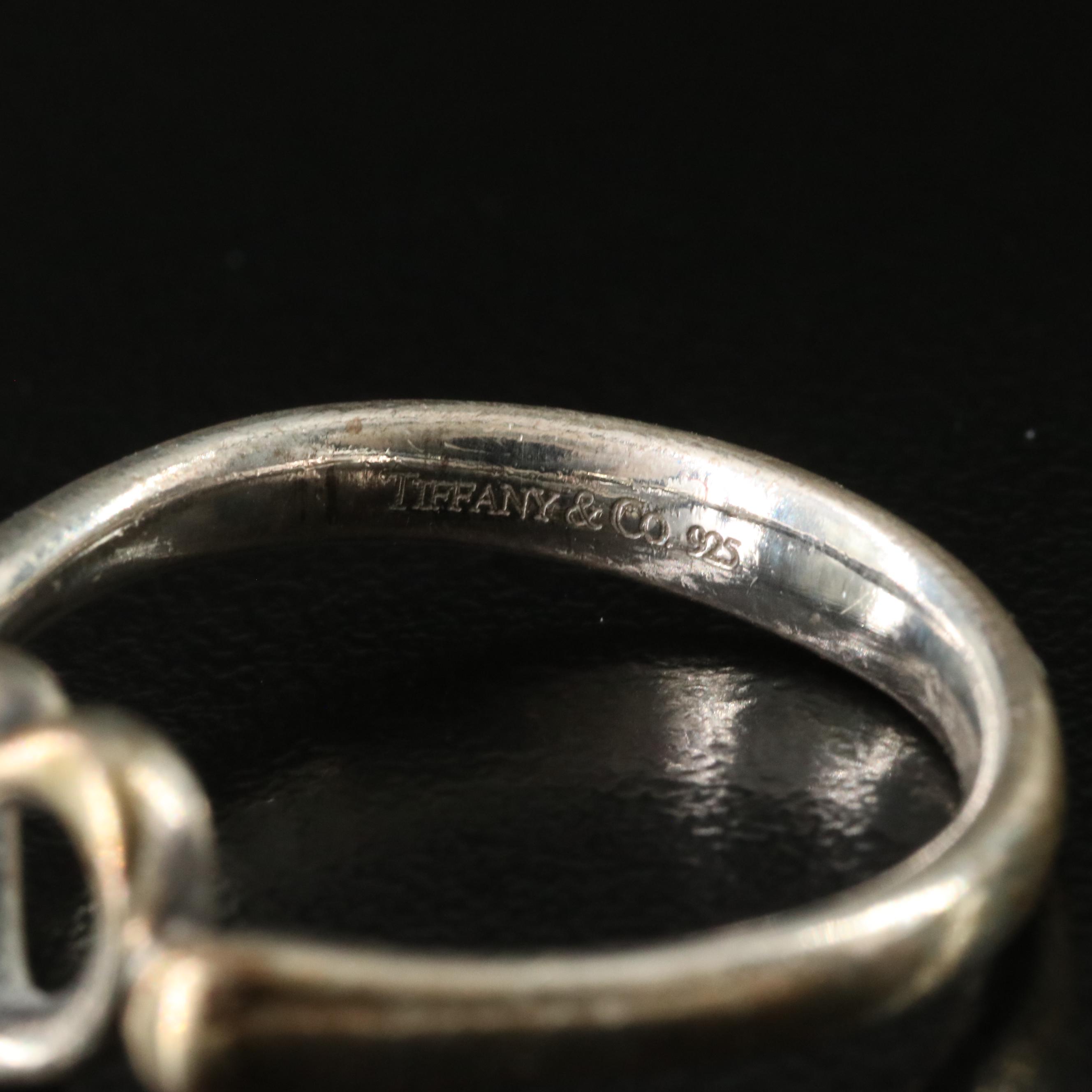 Elsa Peretti for Tiffany & Co. Open Heart Sterling Ring