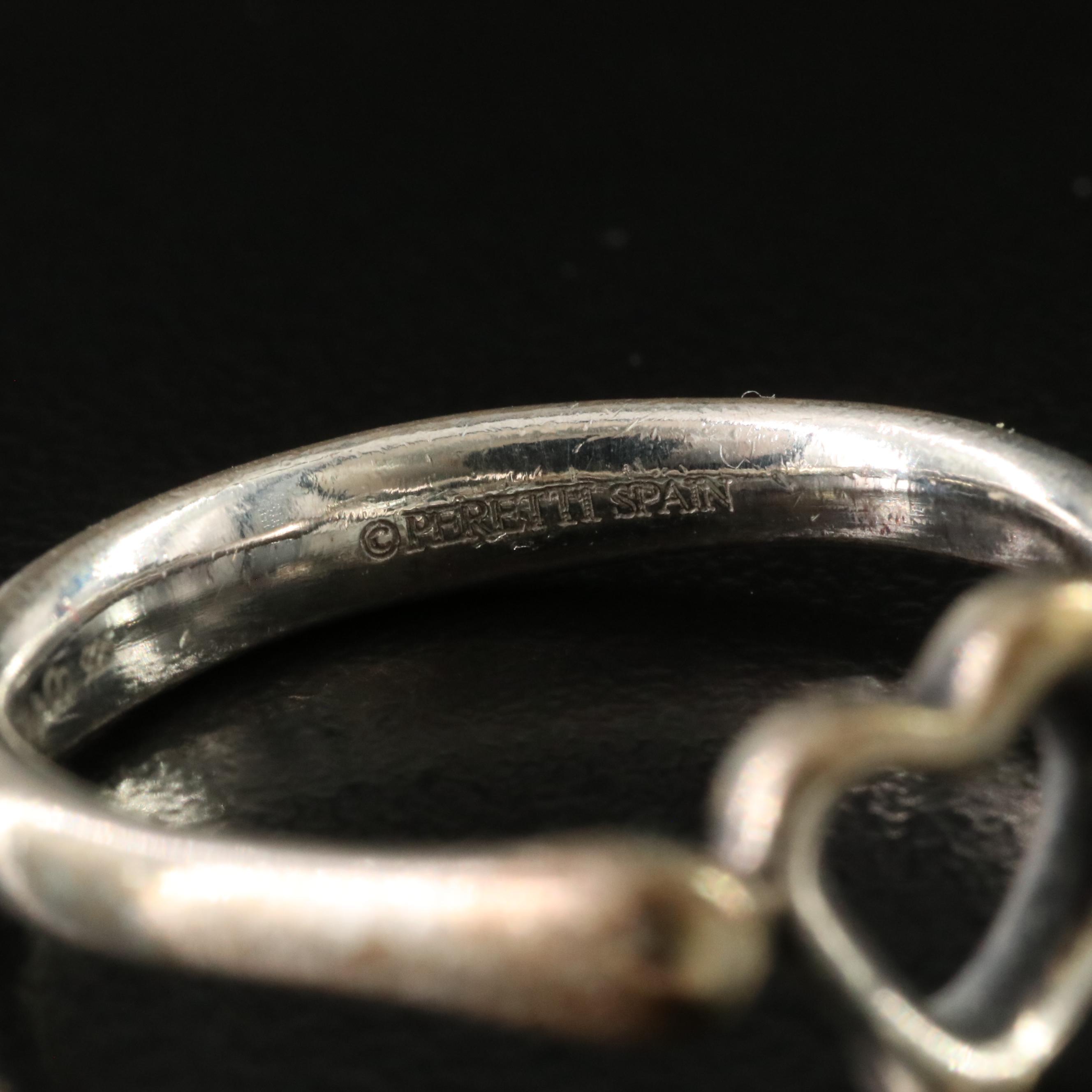 Elsa Peretti for Tiffany & Co. Open Heart Sterling Ring