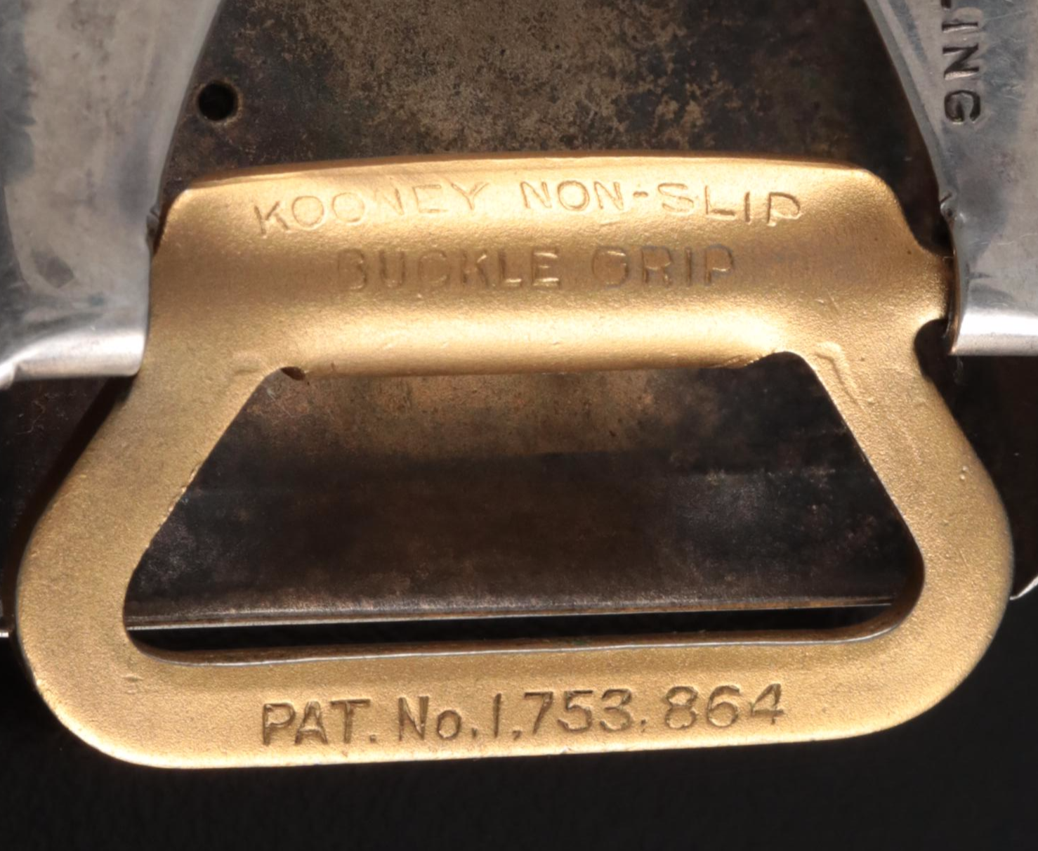 Cincinnati Revolver Club Sterling Silver Crystal Trophy Buckle, 1930s