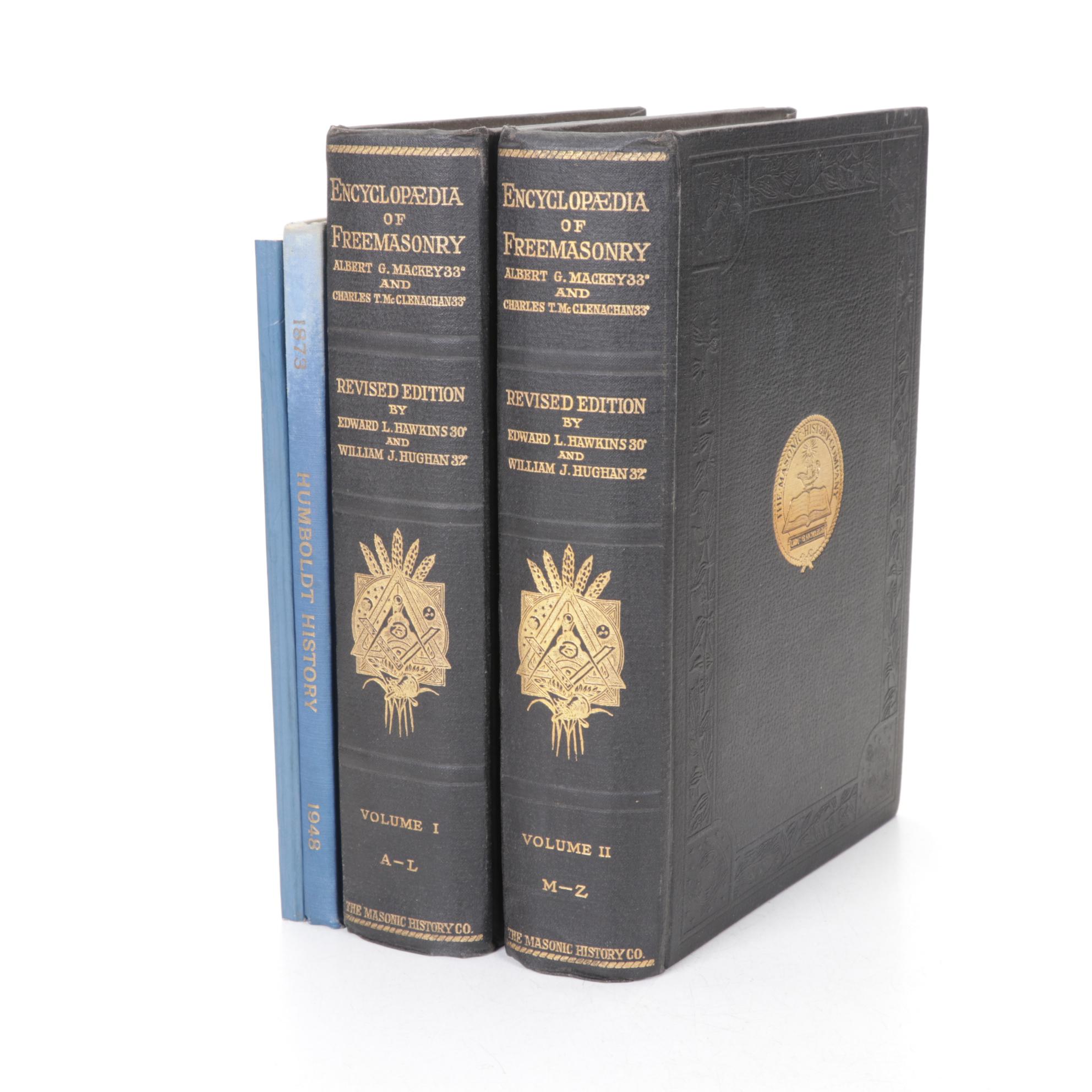 "Encyclopedia of Freemasonry" Two Volume Set with Histories of Humbolt Lodge