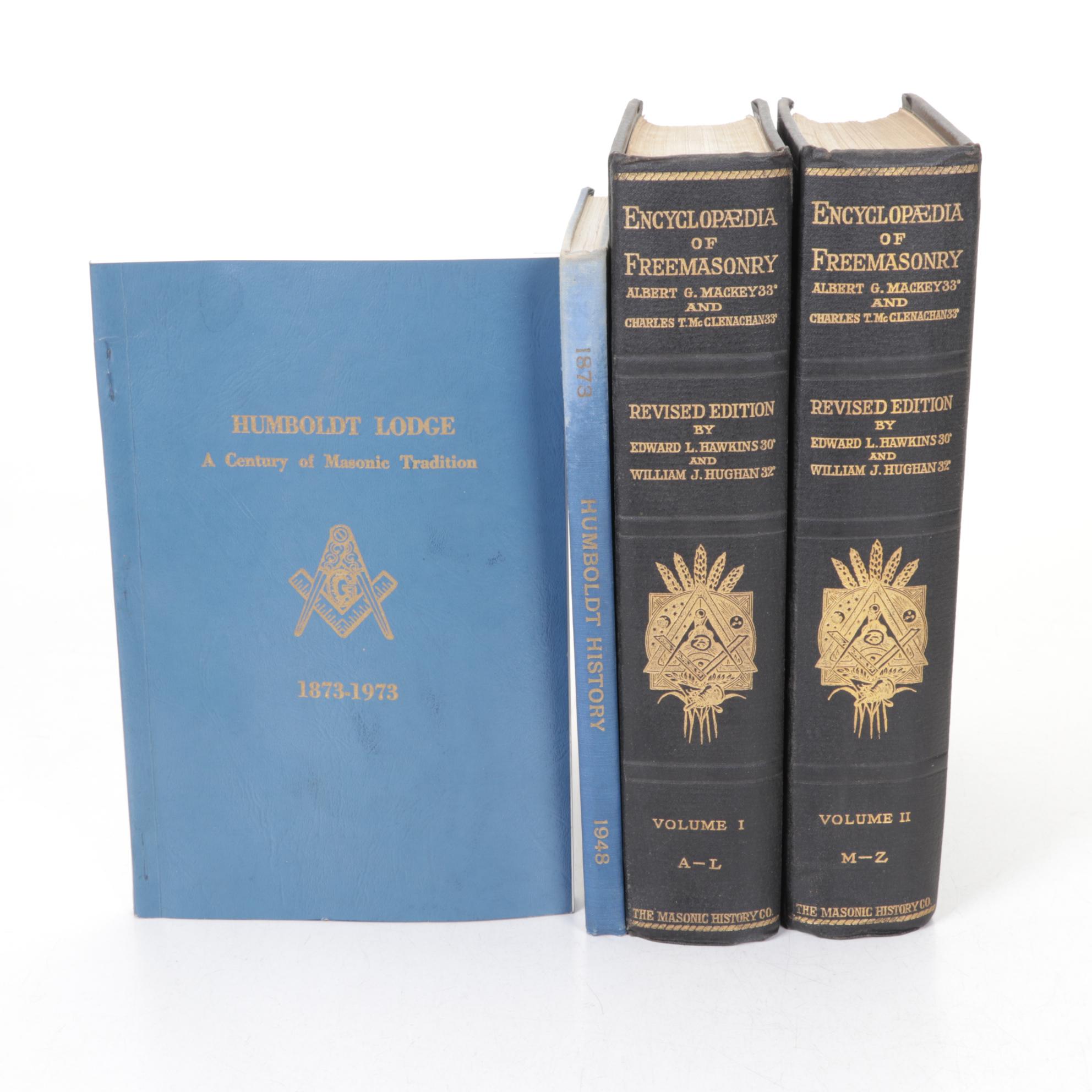 "Encyclopedia of Freemasonry" Two Volume Set with Histories of Humbolt Lodge