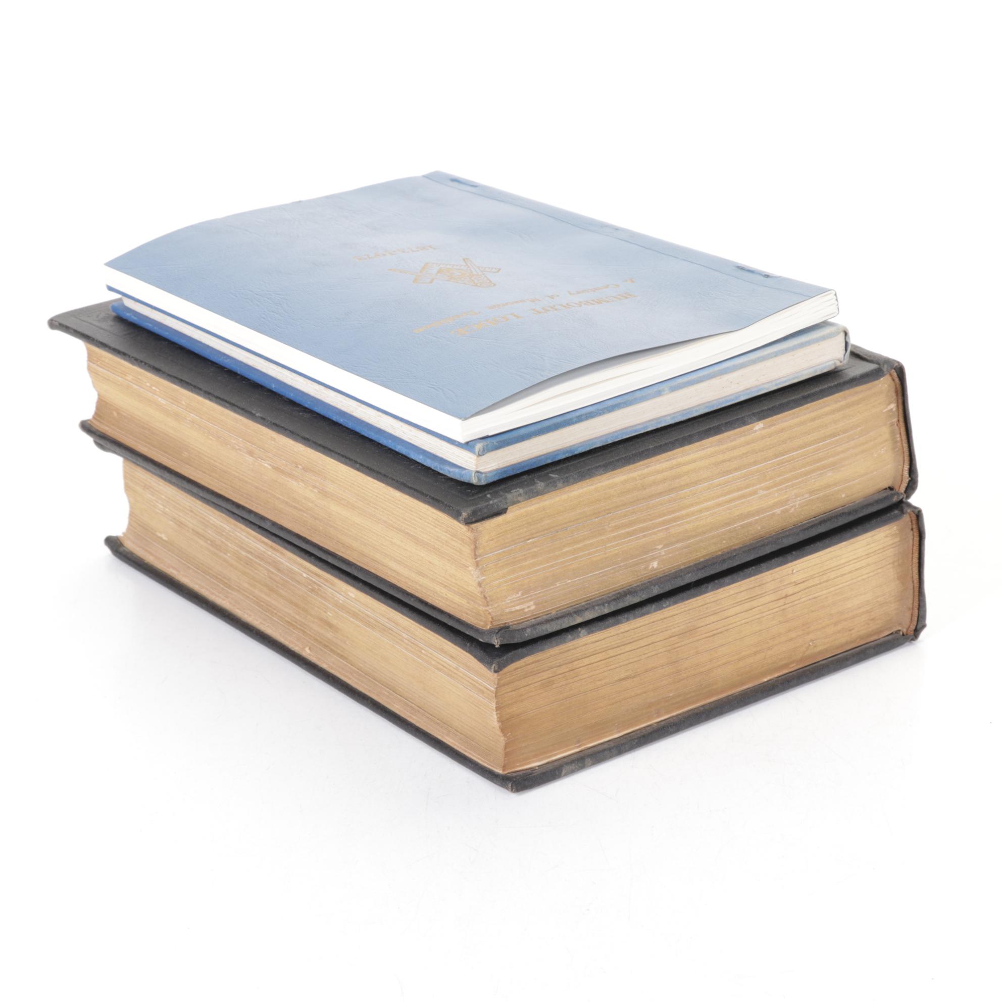 "Encyclopedia of Freemasonry" Two Volume Set with Histories of Humbolt Lodge