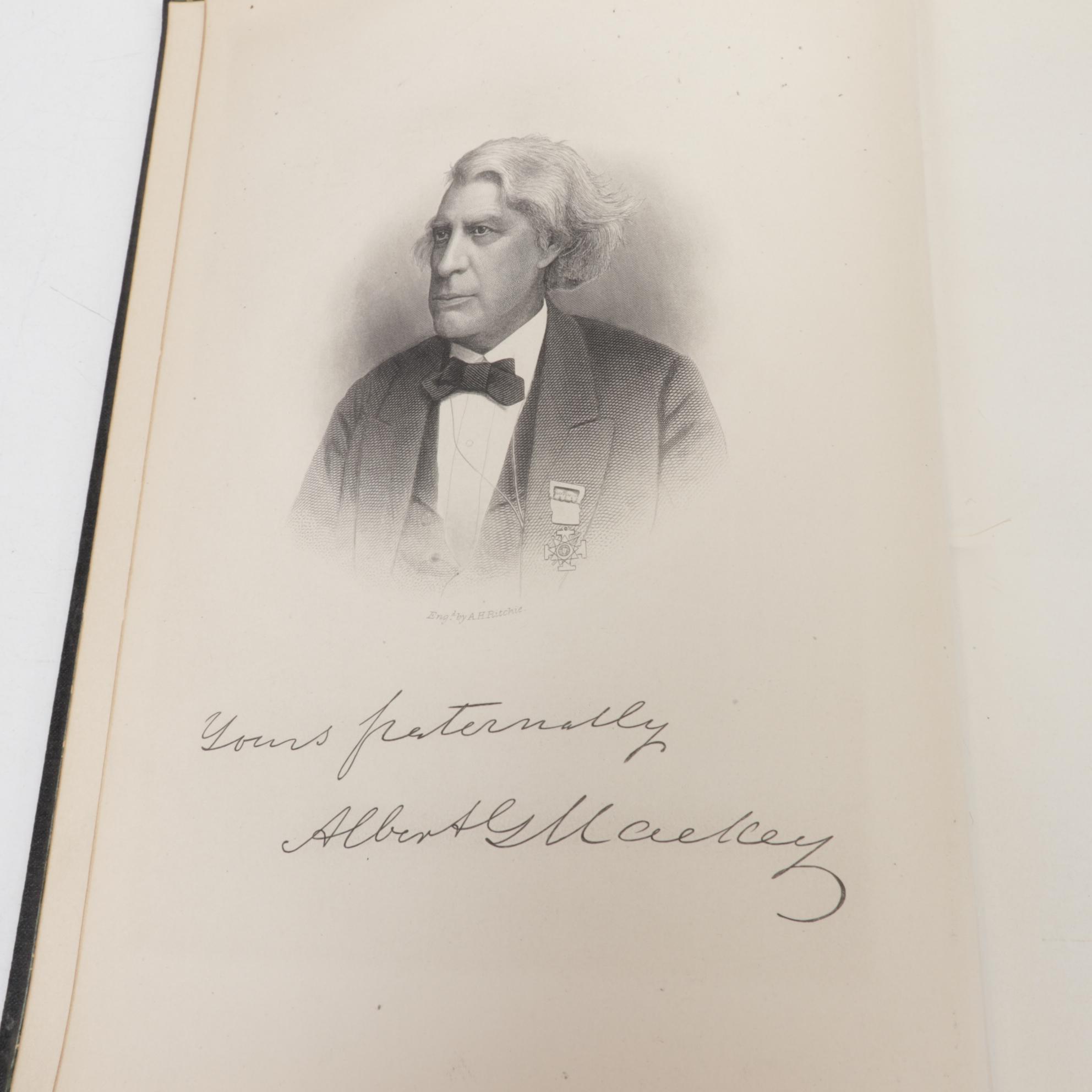 "Encyclopedia of Freemasonry" Two Volume Set with Histories of Humbolt Lodge
