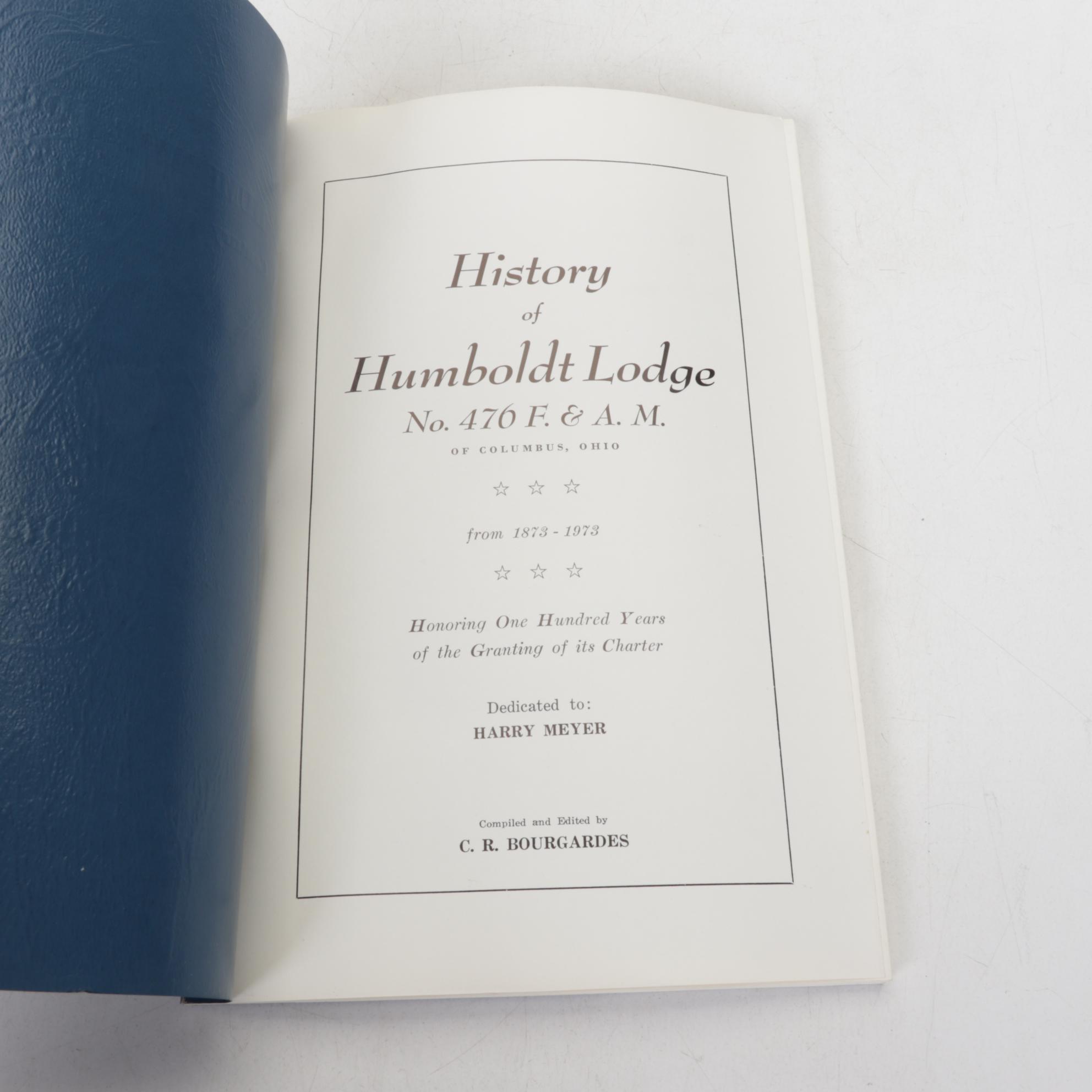 "Encyclopedia of Freemasonry" Two Volume Set with Histories of Humbolt Lodge