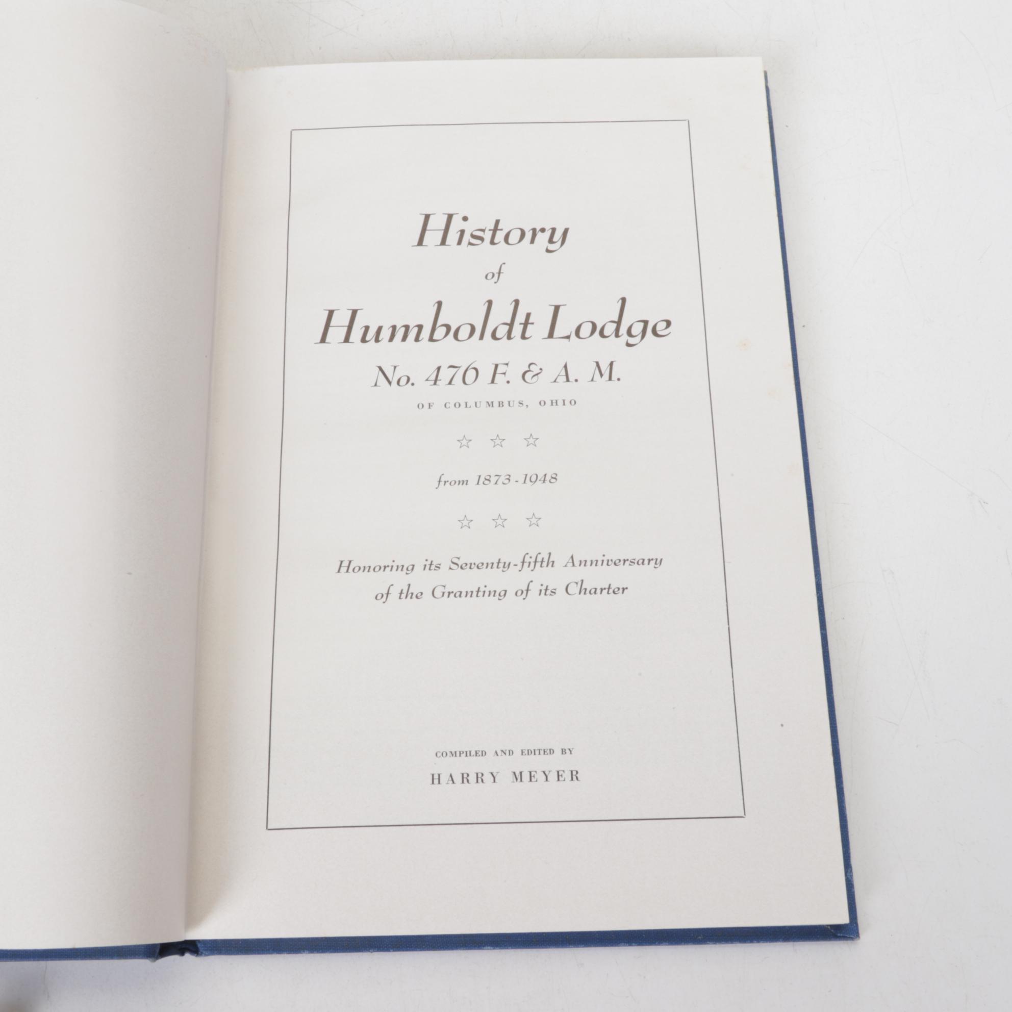 "Encyclopedia of Freemasonry" Two Volume Set with Histories of Humbolt Lodge