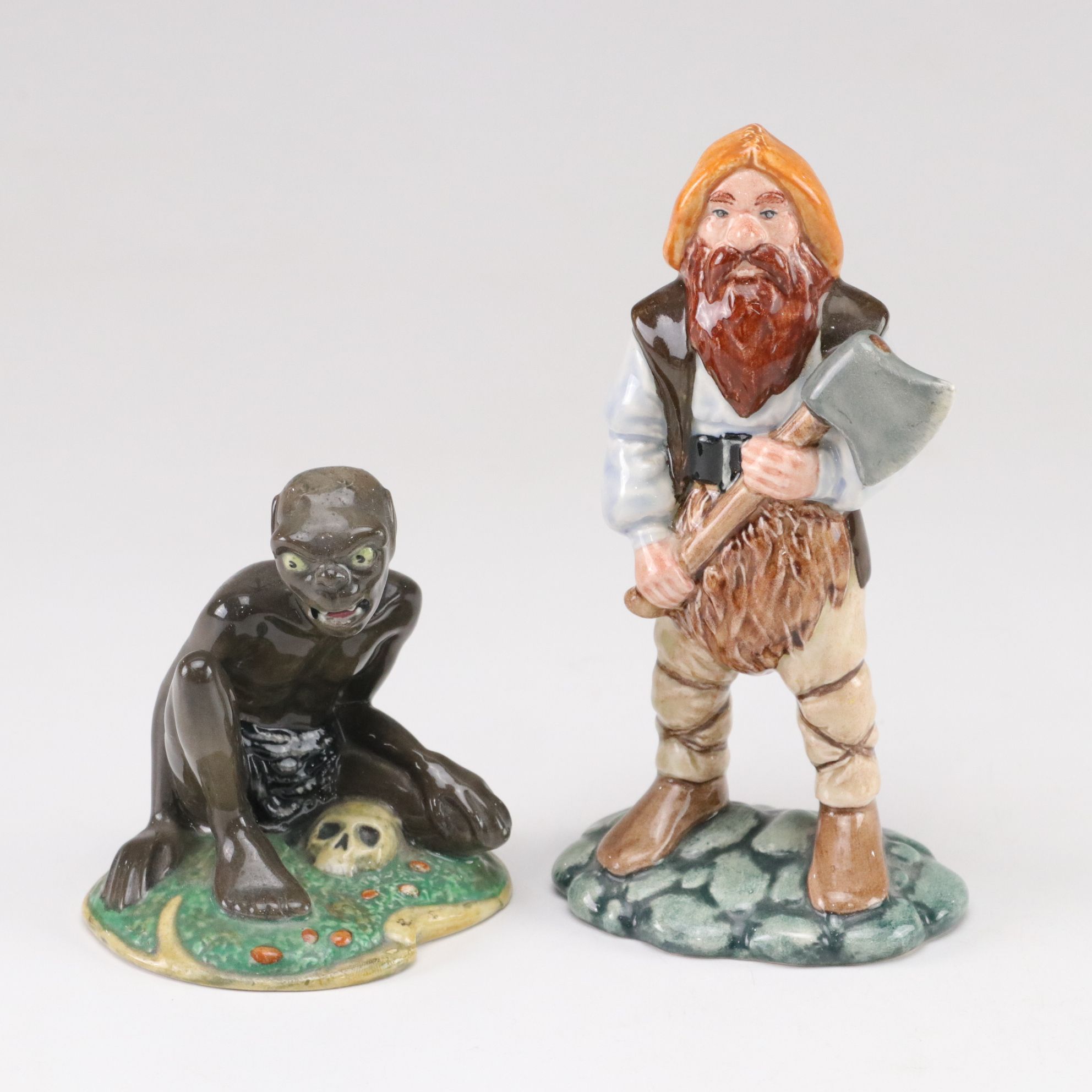 Royal Doulton "Aragorn" & Other Lord of the Rings Figurines