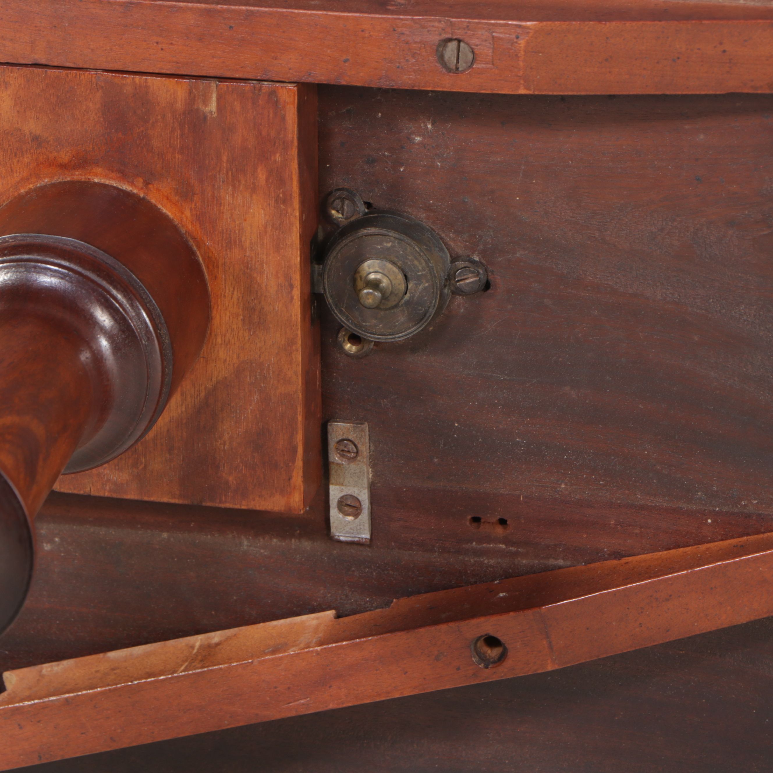 Regency Style Mahogany Tripod Side Table, 20th Century