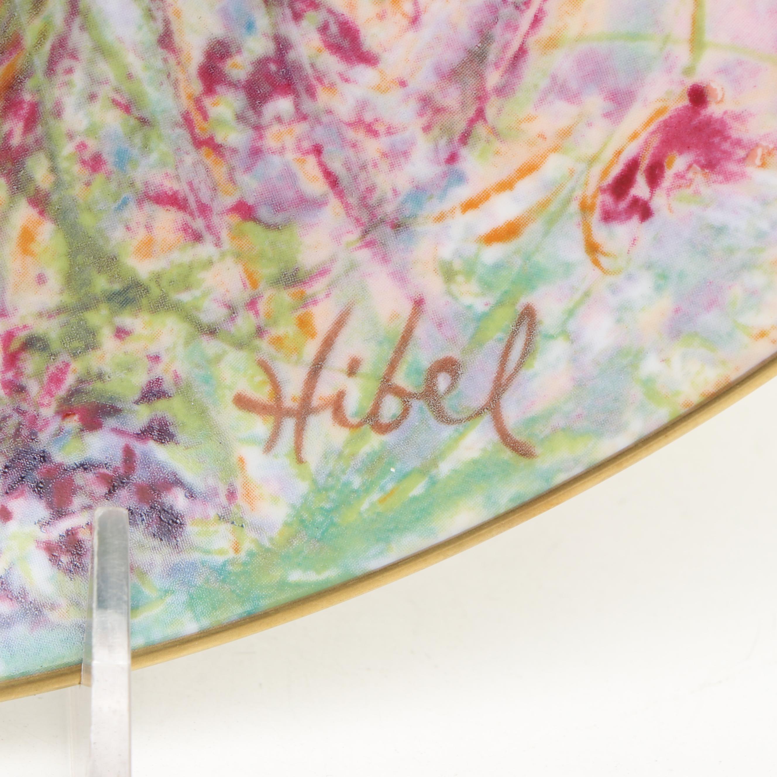 Edna Hibel "The Flower Girl of Provence" and "Lily" Porcelain Plates