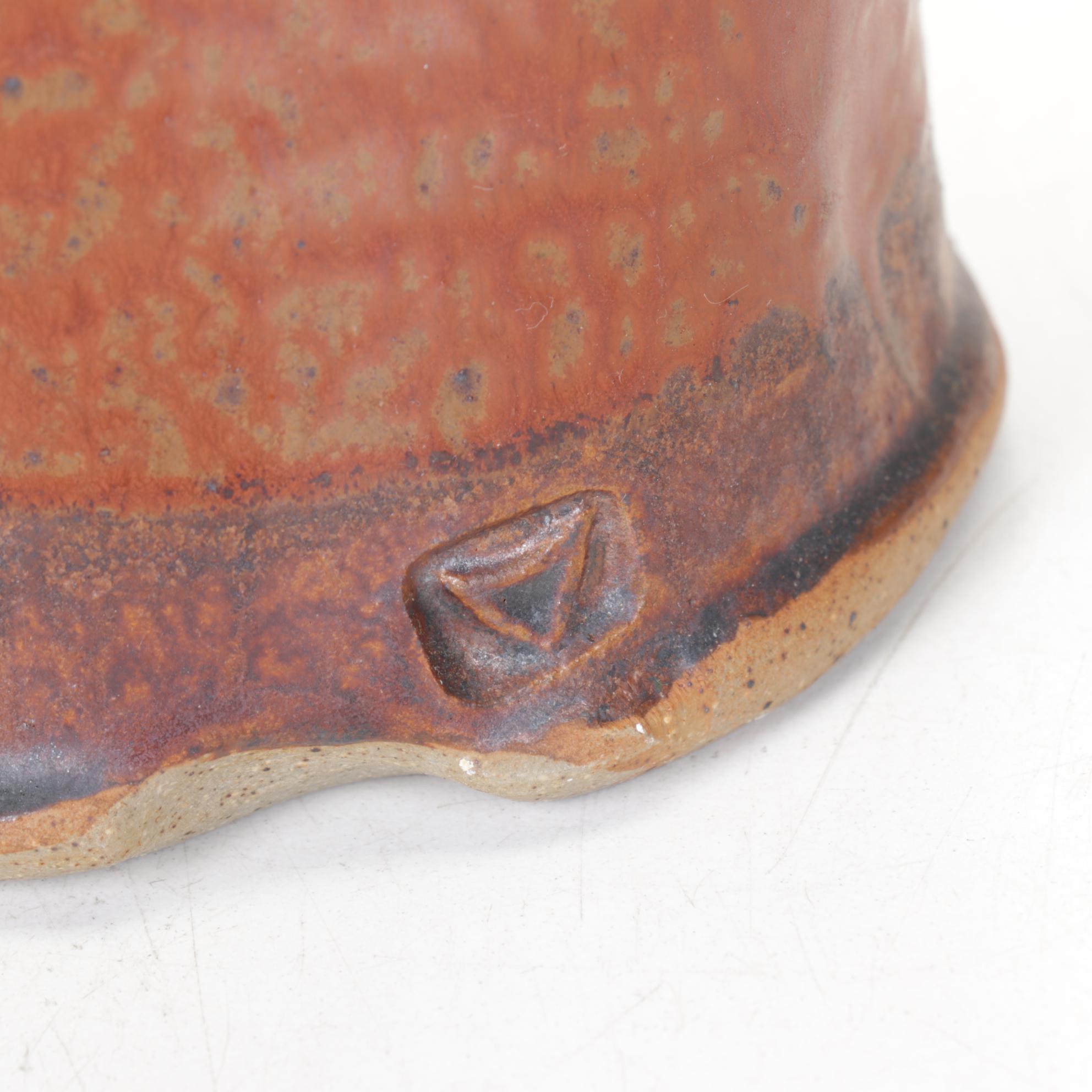 Hand-Thrown Drip Glazed Pottery Pitchers and Vases