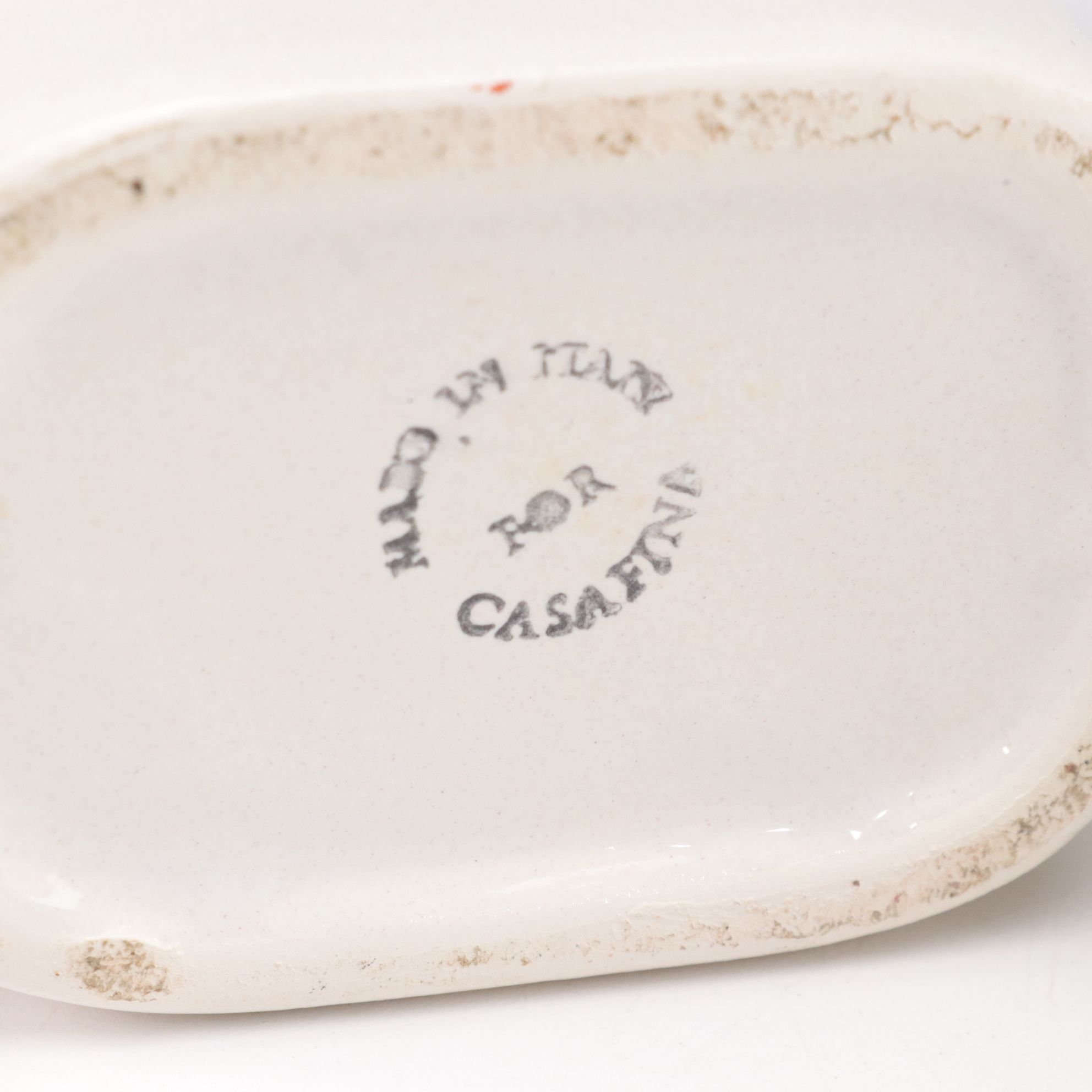 Hand Decorated Italian Ceramic Bottles, Pitcher, and Jars