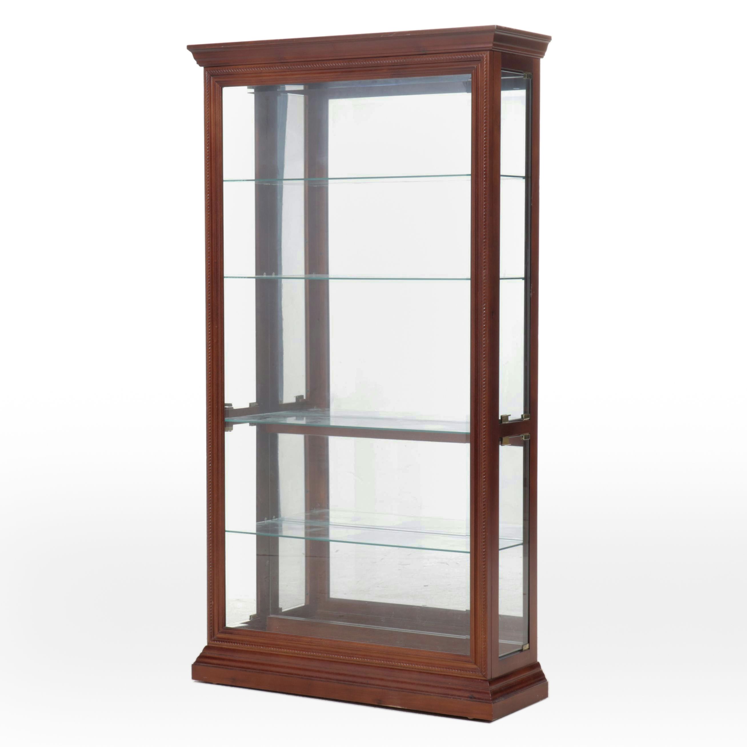 Georgian Style Mahogany Curio Cabinet