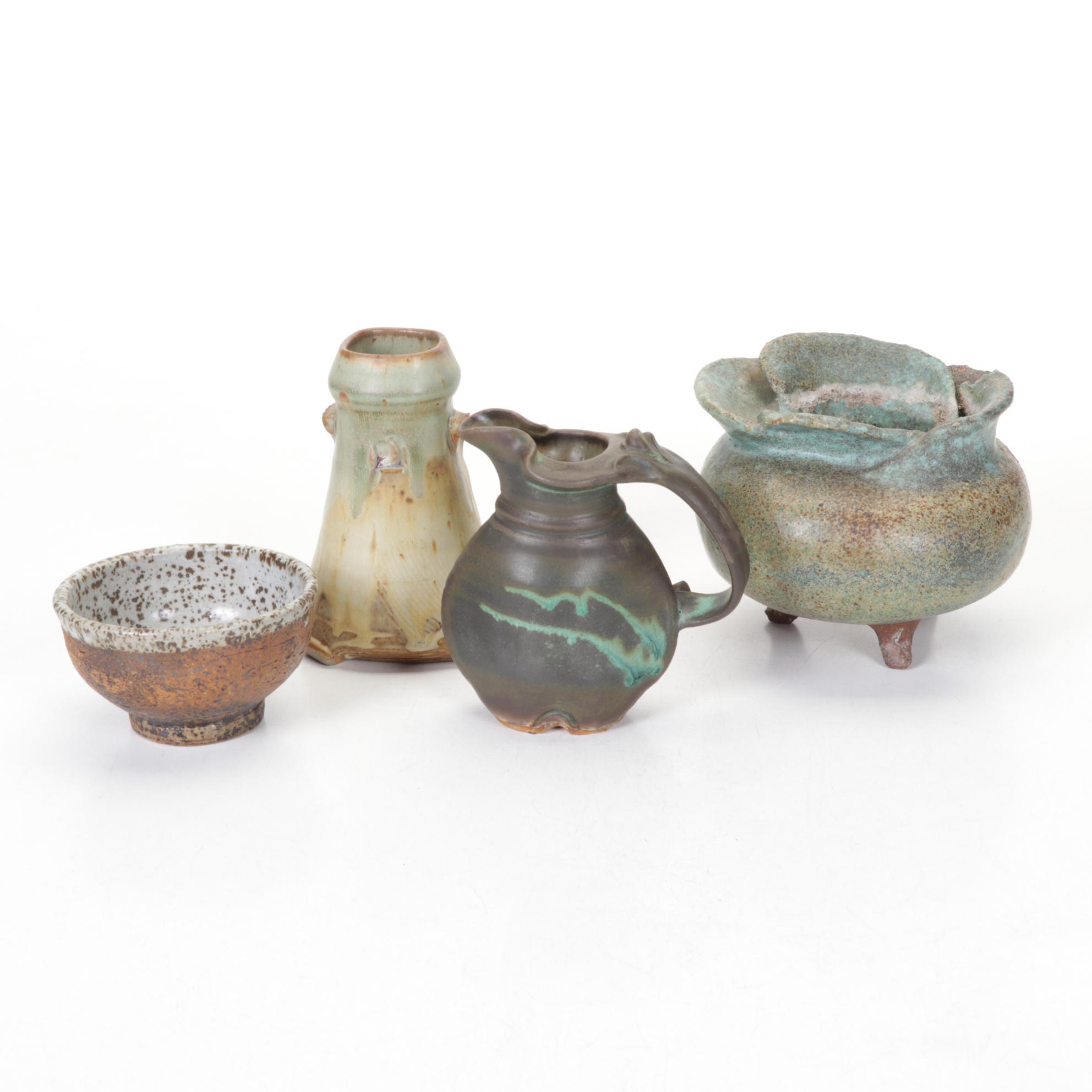 Art Pottery Vases and Other Decor