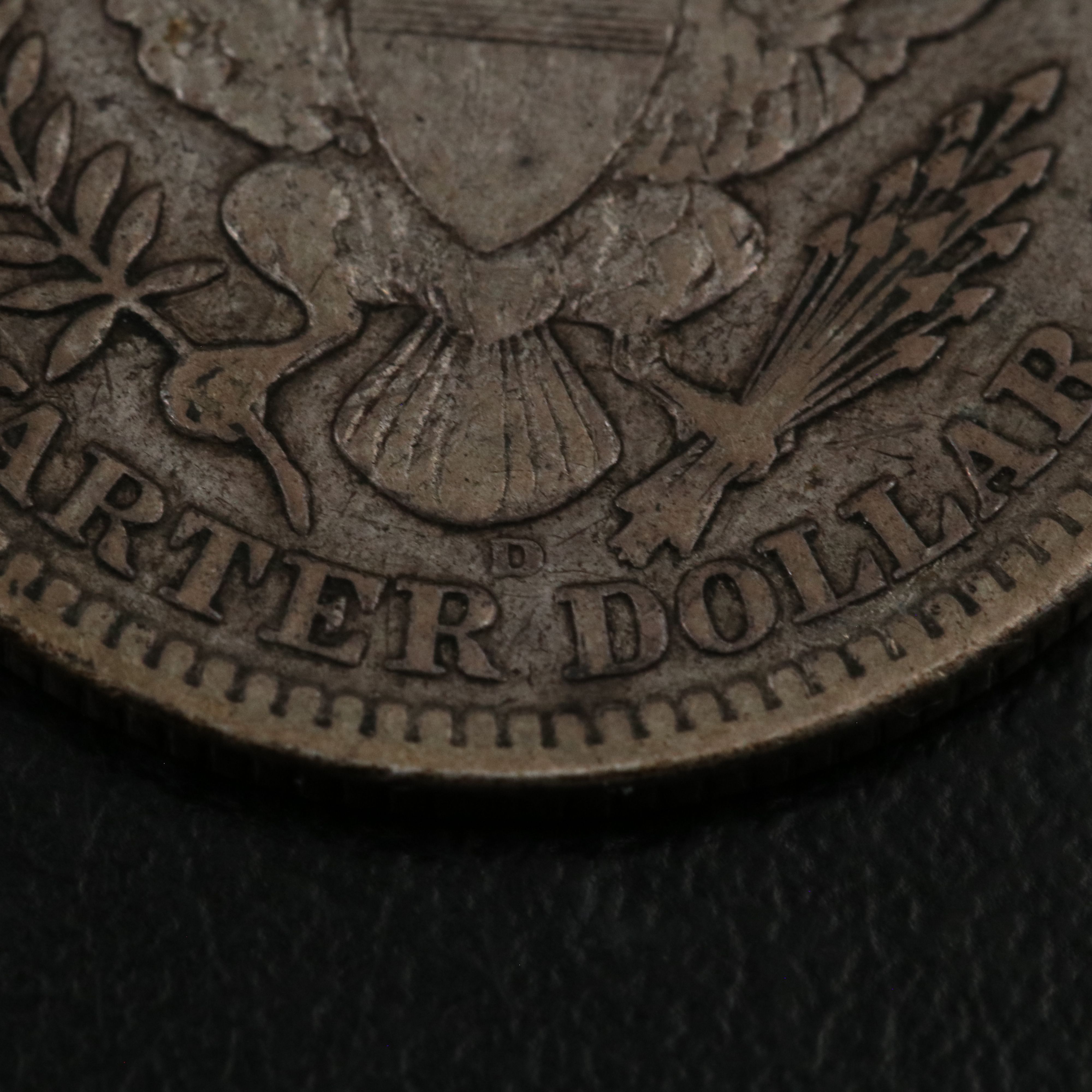 Two Barber Quarters and a Barber Half Dollar