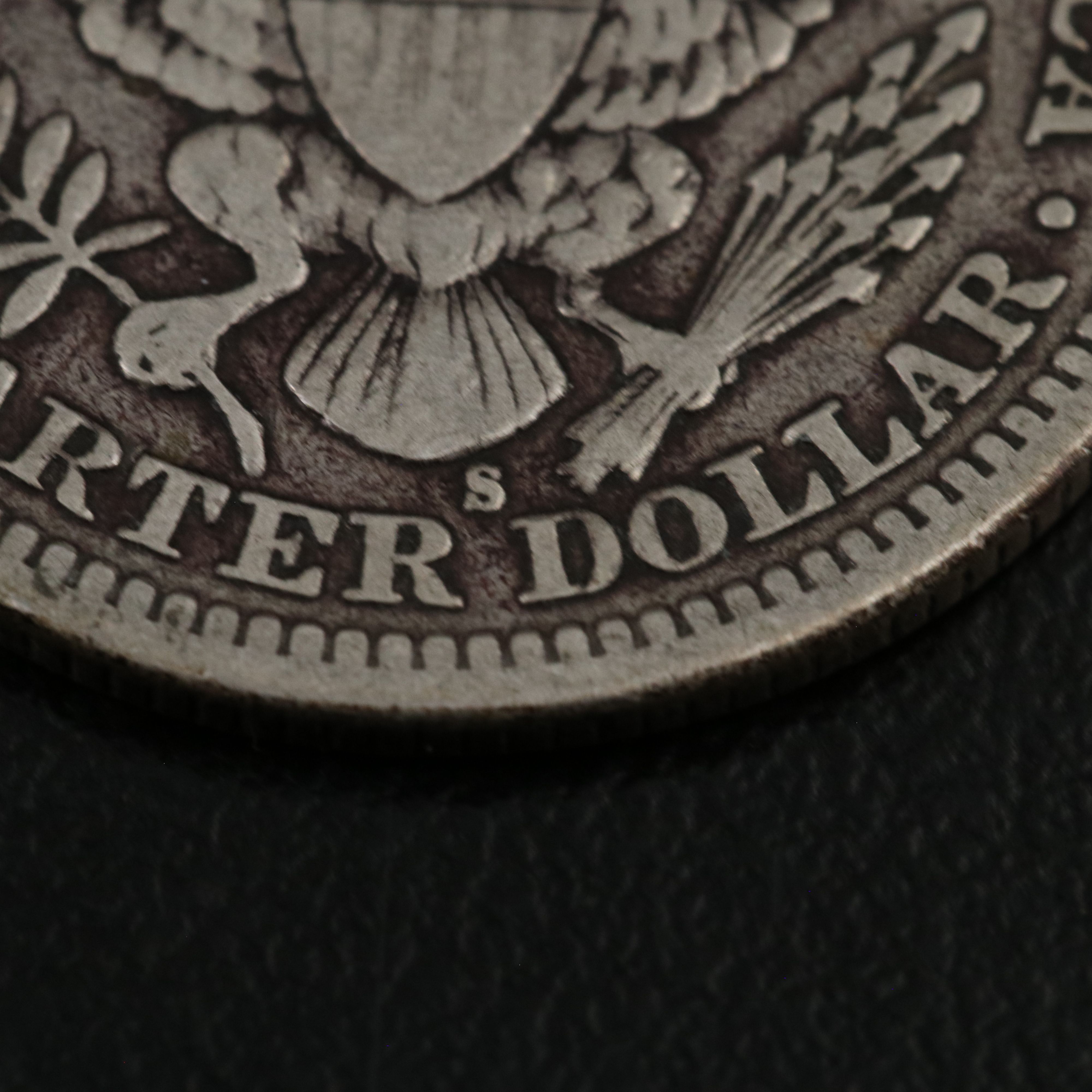 Two Barber Quarters and a Barber Half Dollar