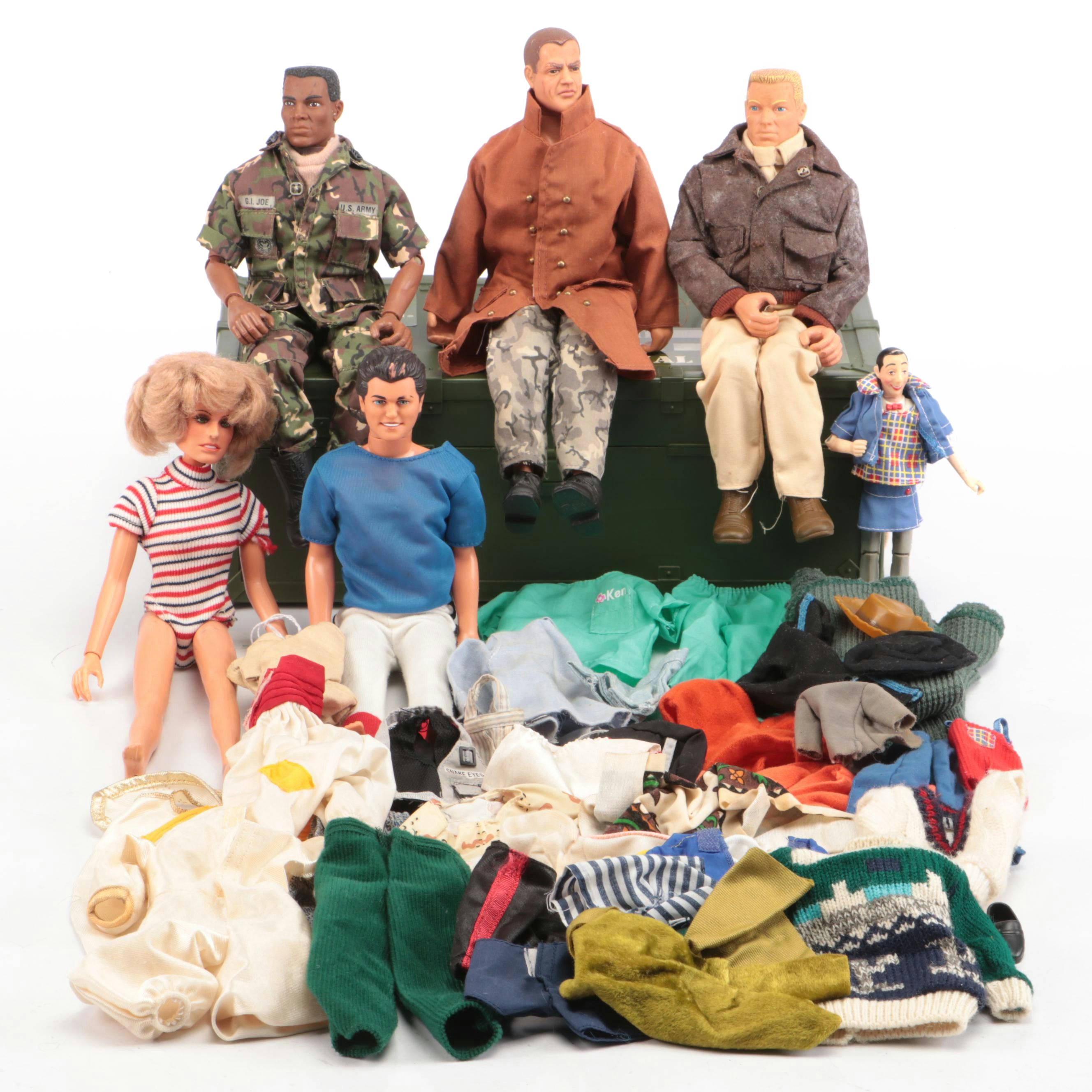 G.I. Joe, Farrah Fawcett and Other Dolls and Accessories
