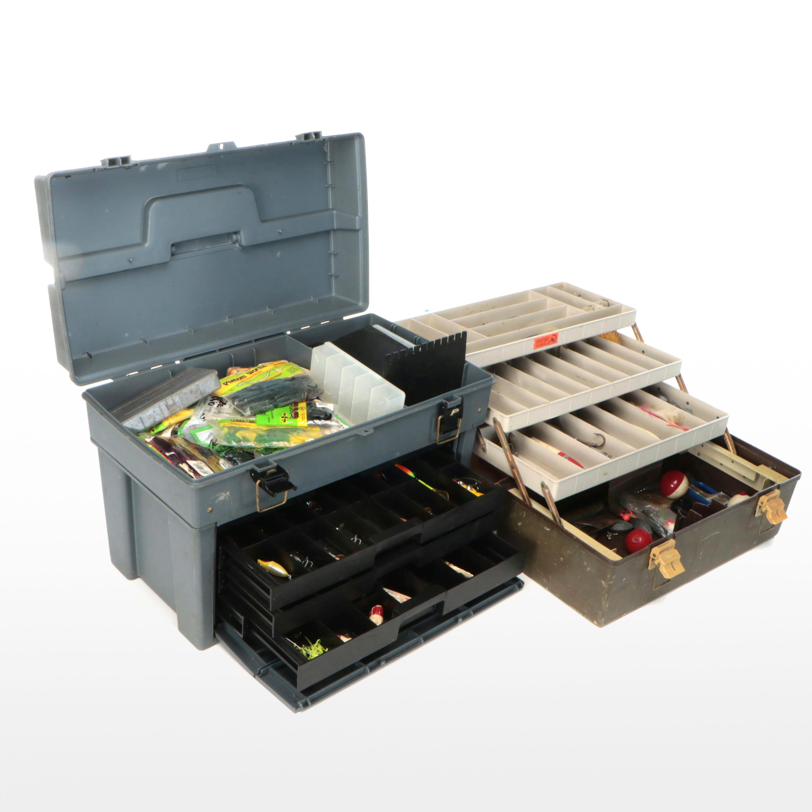 Fishing Tackle Supplies with Tackle Box