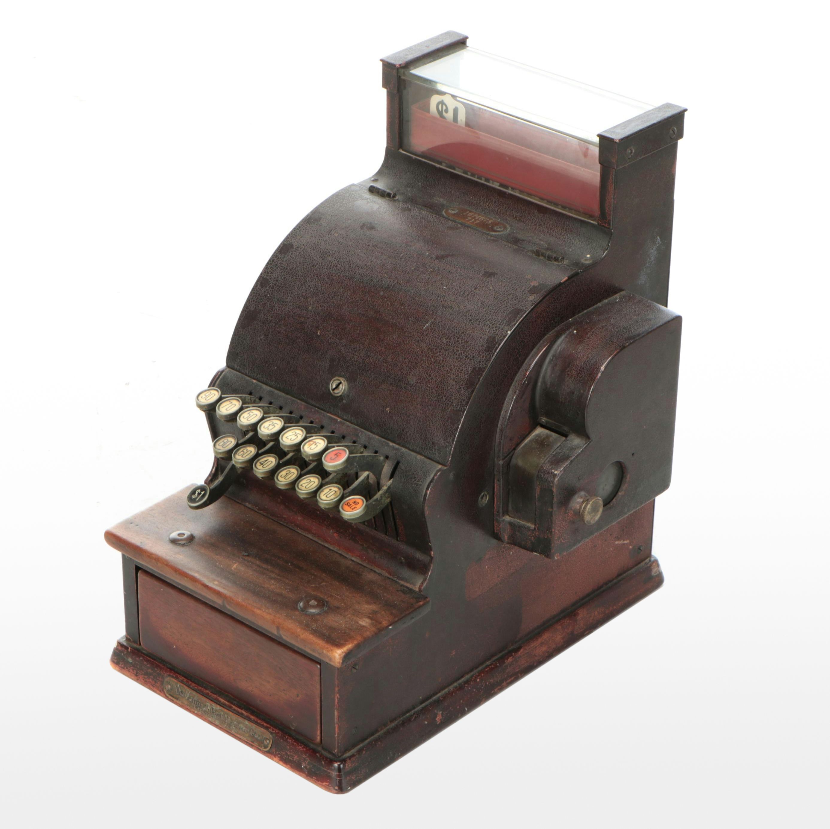 National Model 717 Cash Register, Early 20th Century