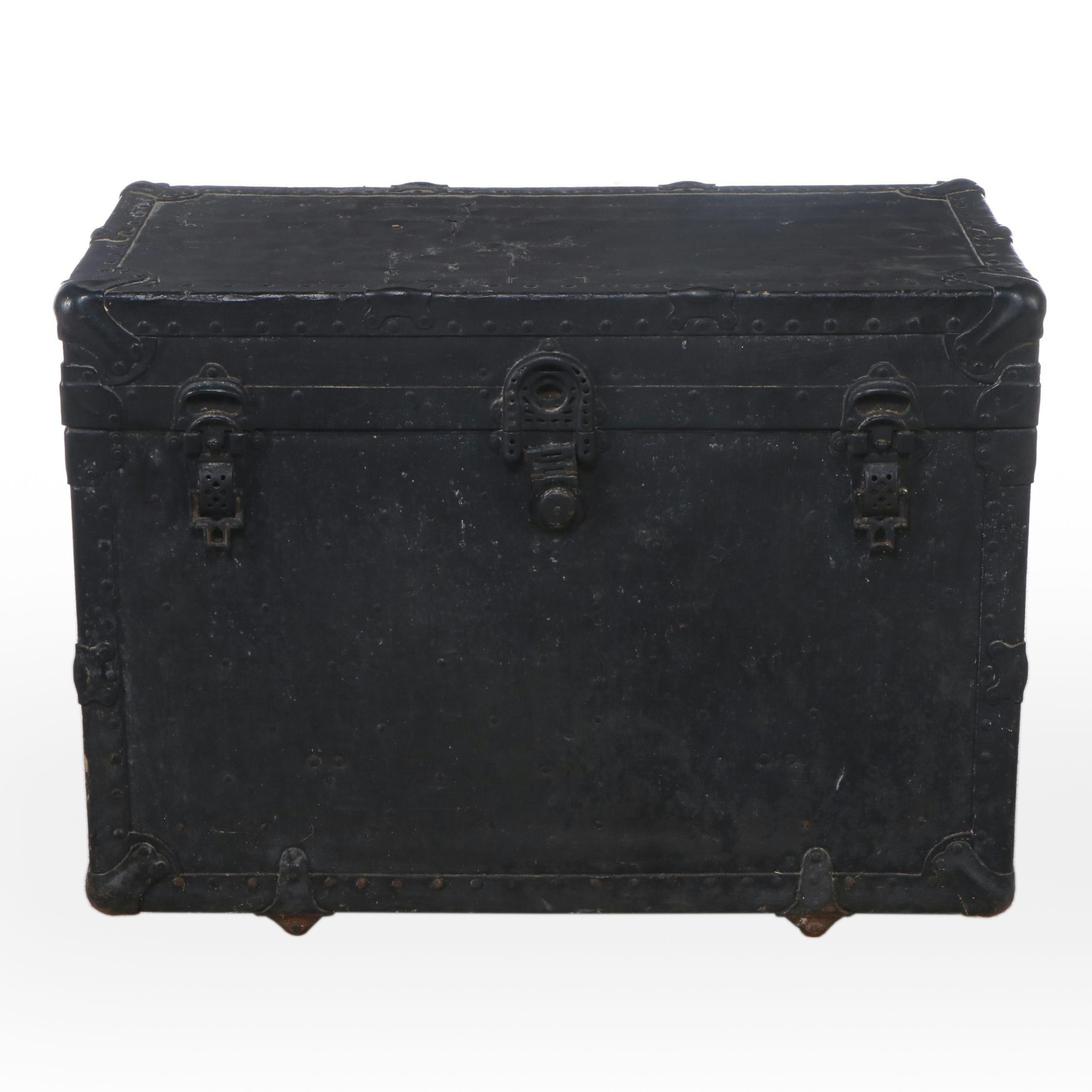 Hercules Flat Top Steamer Trunk