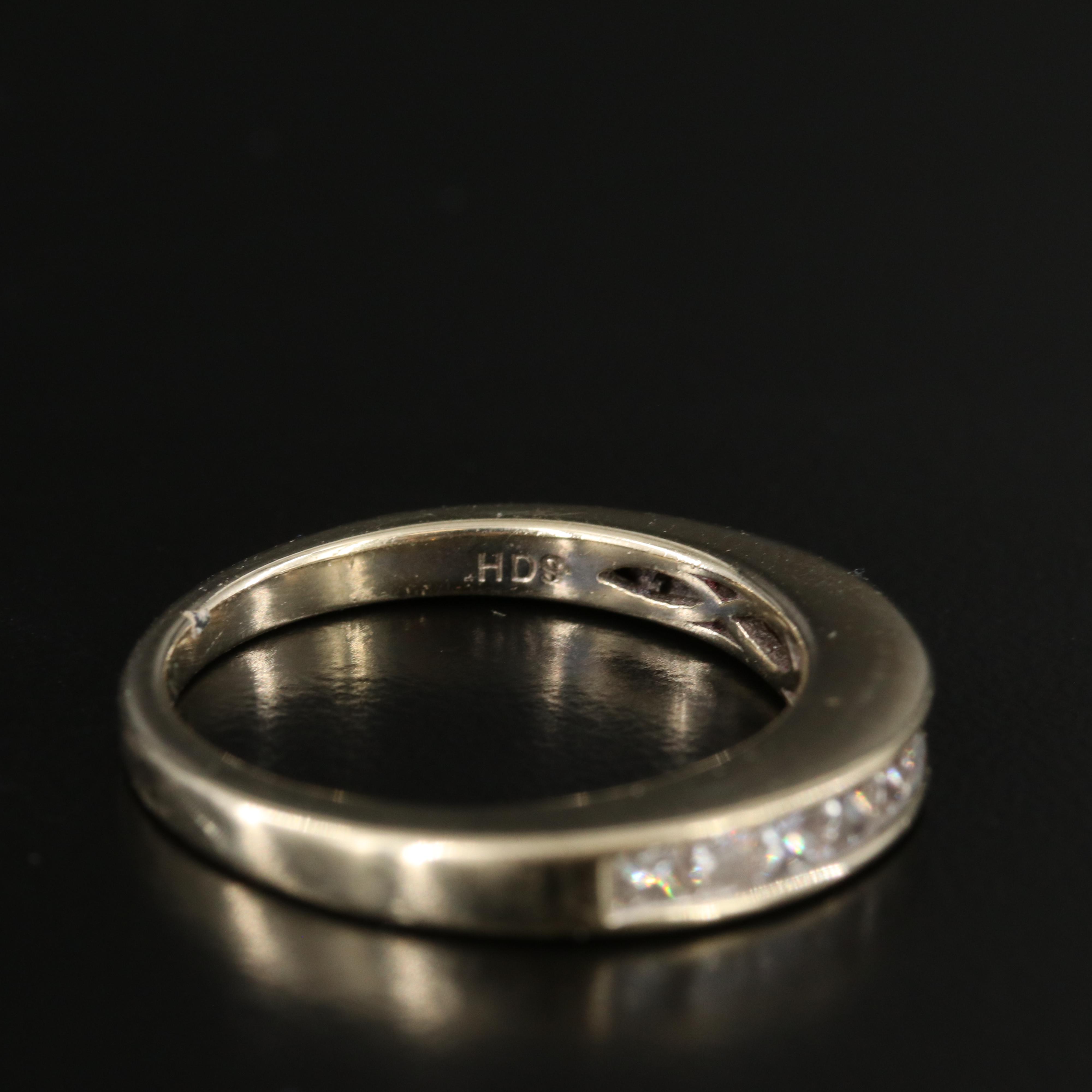 14K 0.65 CTW Diamond Band