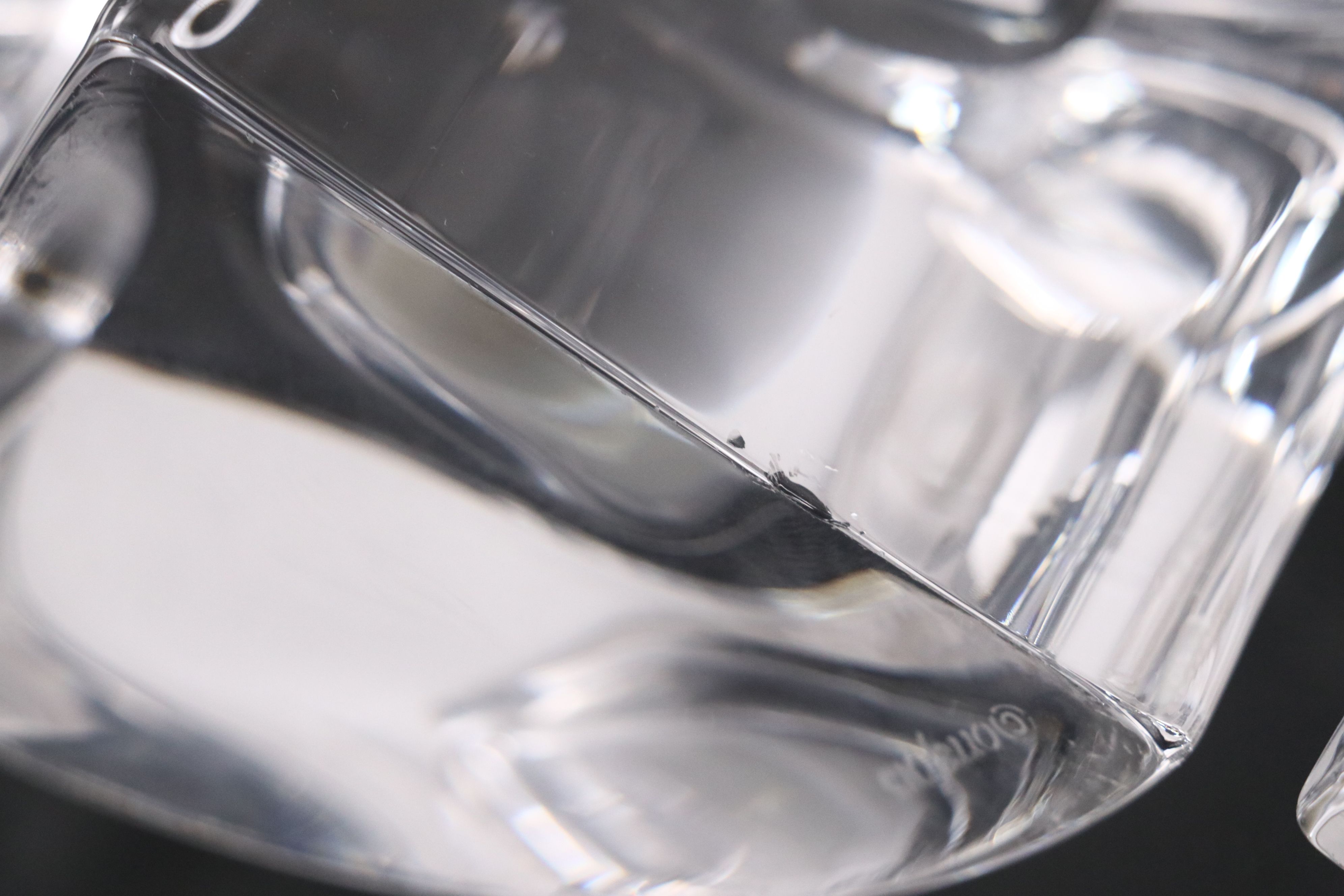 Orrefors Crystal Tea Light Holders with Candlestick Pair