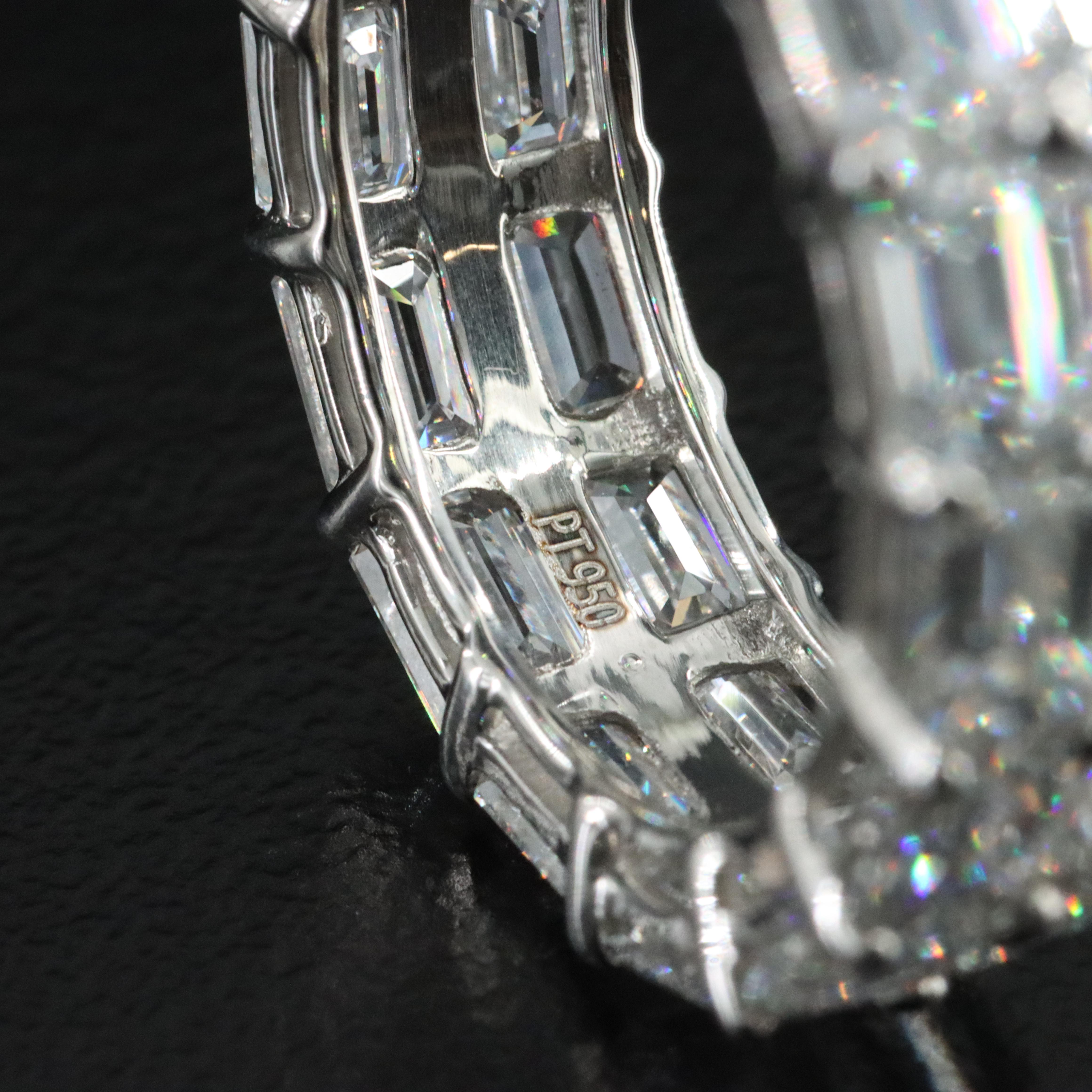 Platinum 8.25 CTW Lab Grown Diamond Eternity Band