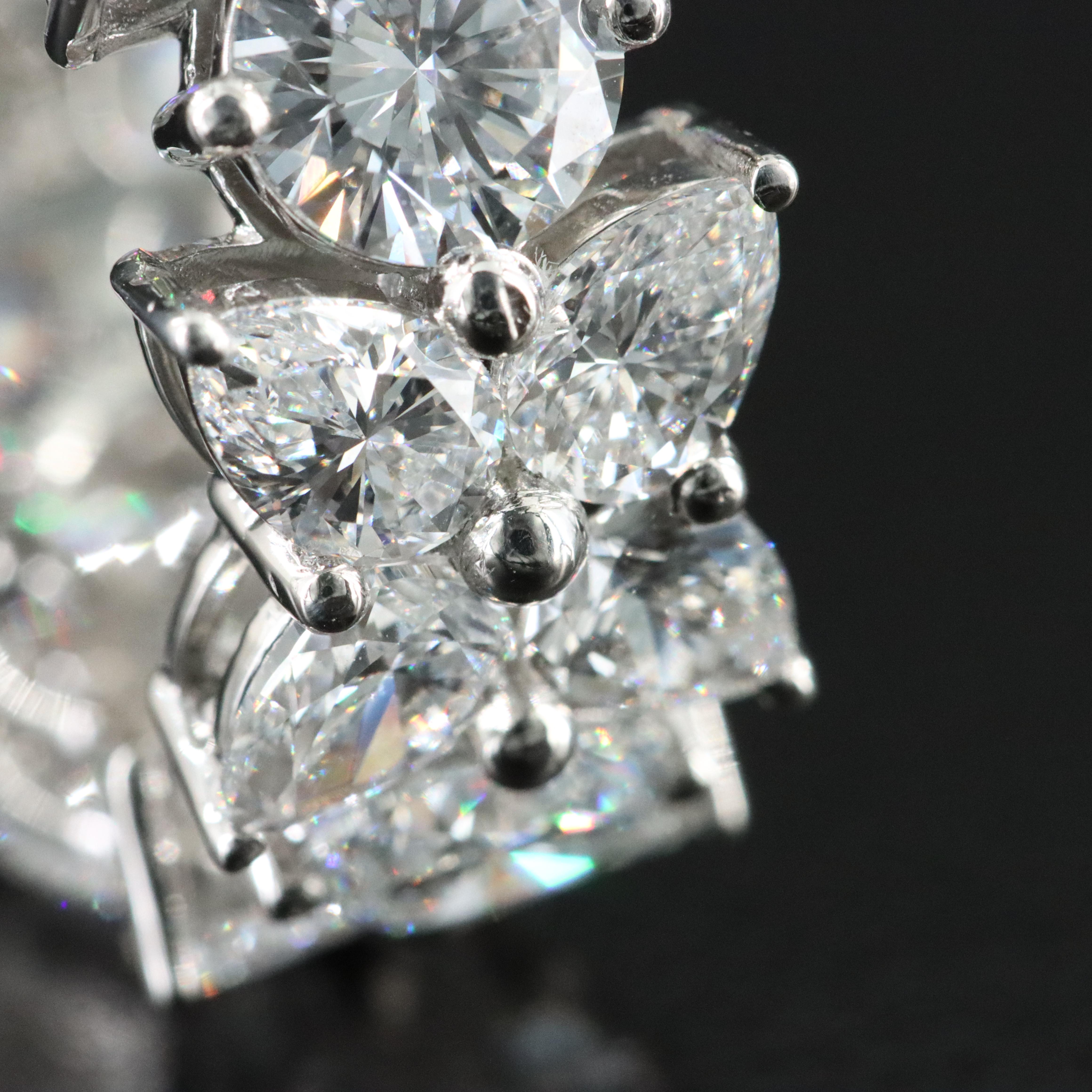 Platinum 9.51 CTW Lab Grown Diamond Eternity Band