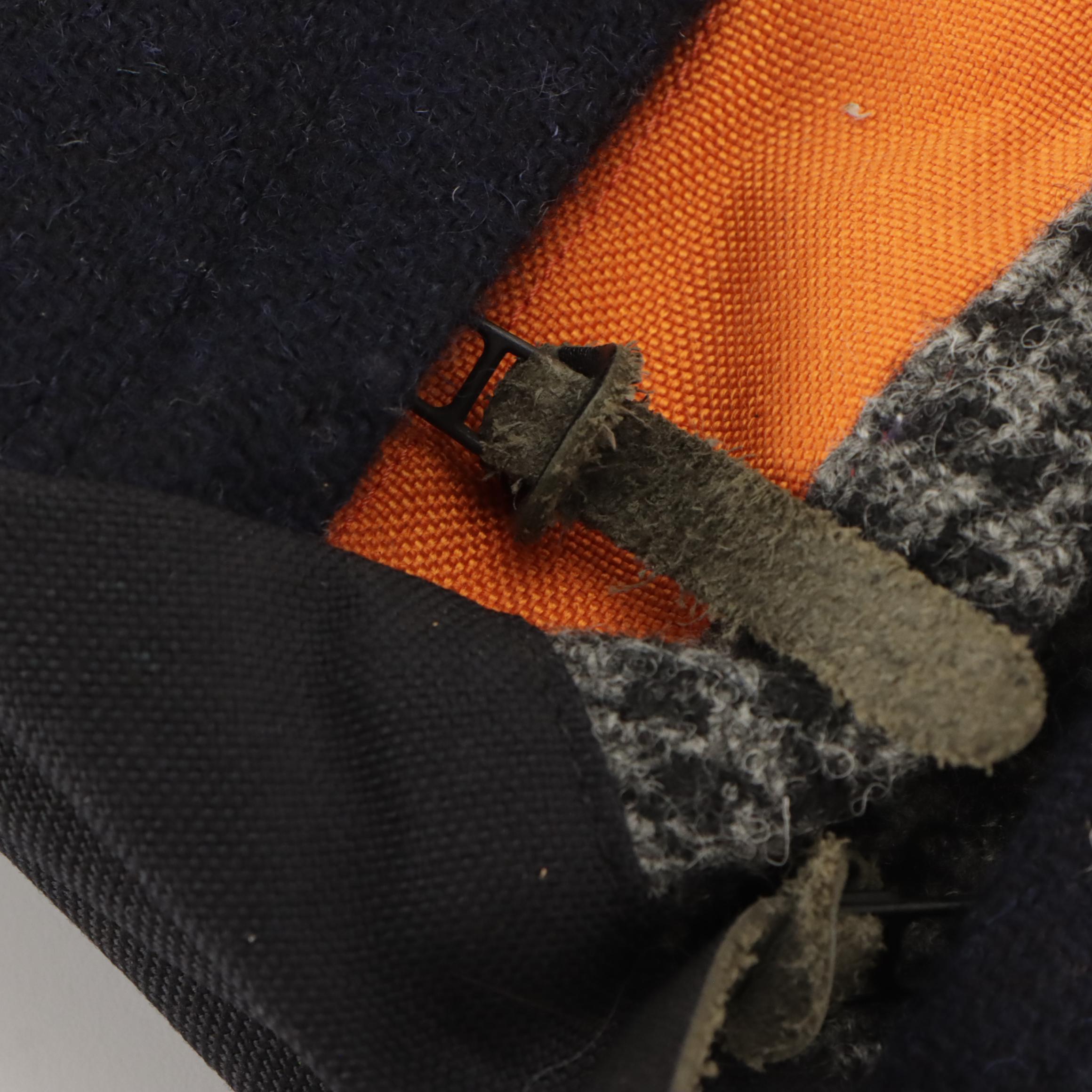 Harris Tweed x Master-Piece Waist Bag in Cordura® Fabric, Wool and Suede Trim