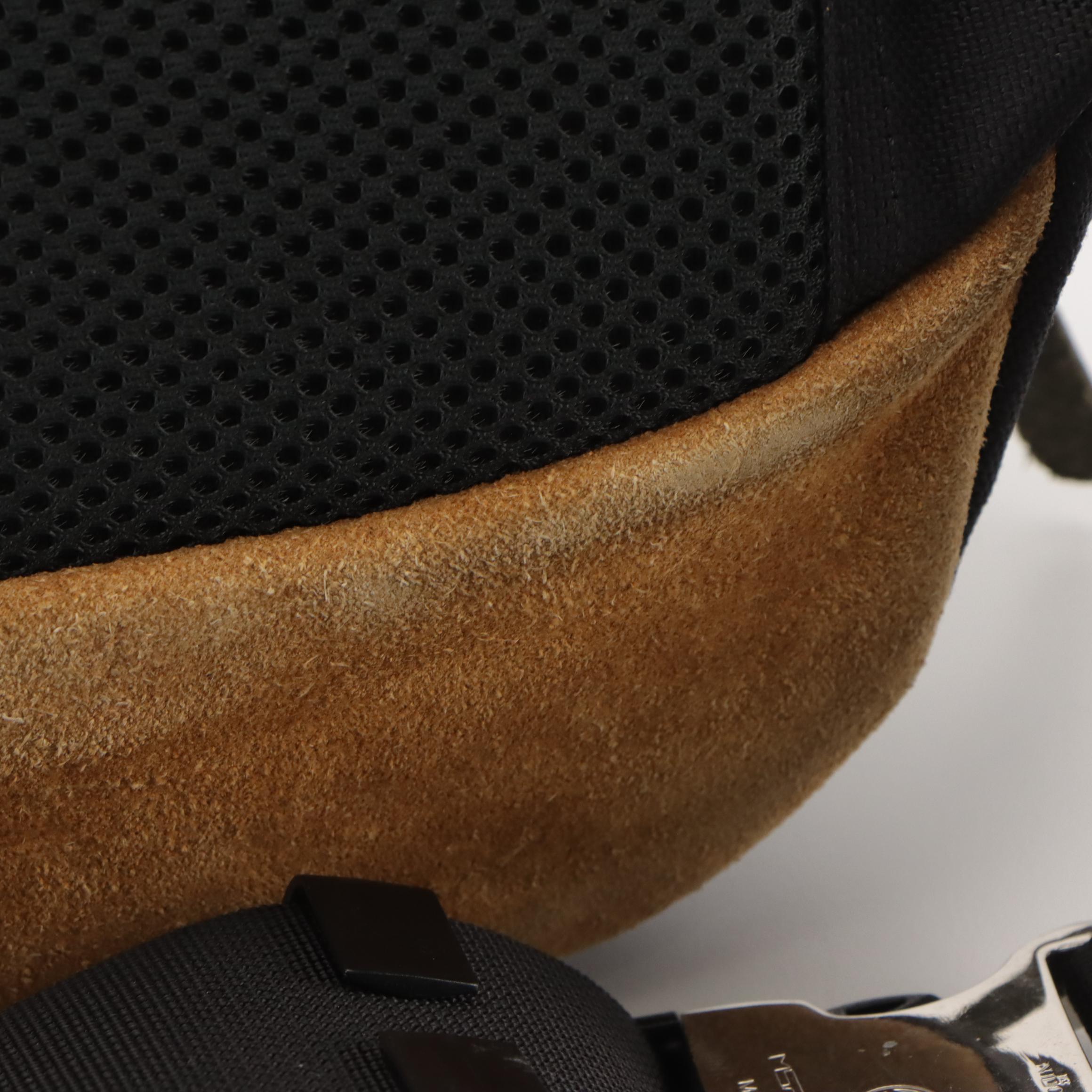 Harris Tweed x Master-Piece Waist Bag in Cordura® Fabric, Wool and Suede Trim