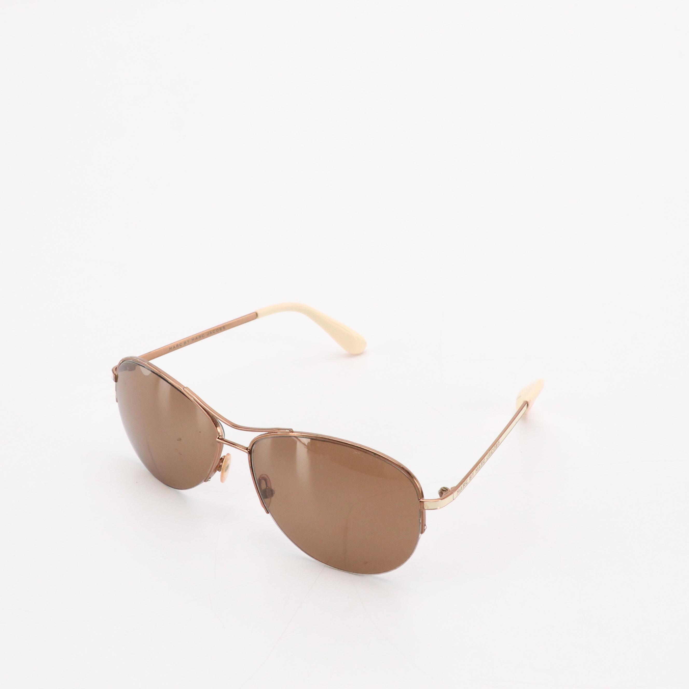 Salvatore Ferragamo Gancini Sunglasses, Anna Sui Oval Sunglasses, and More