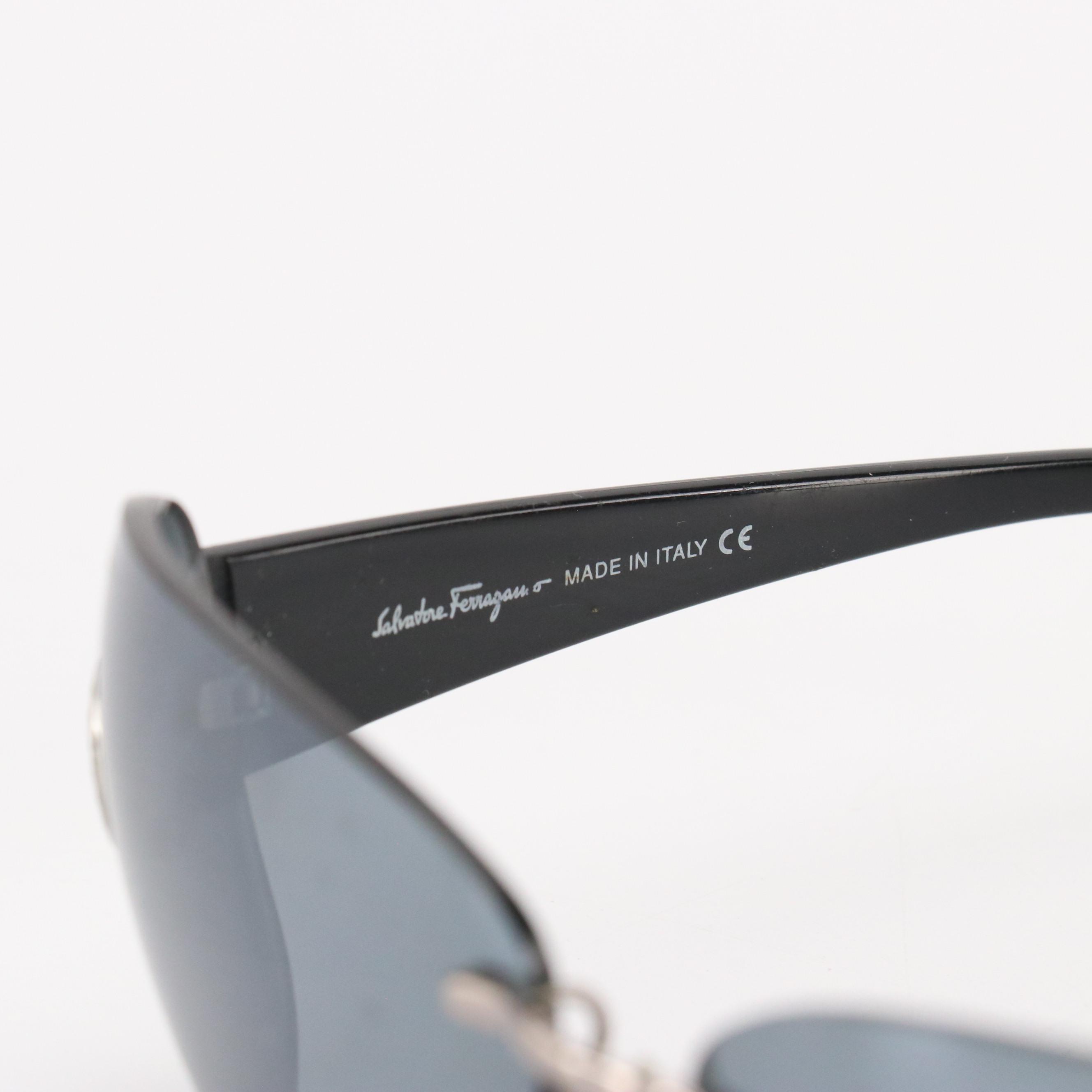 Salvatore Ferragamo Gancini Sunglasses, Anna Sui Oval Sunglasses, and More