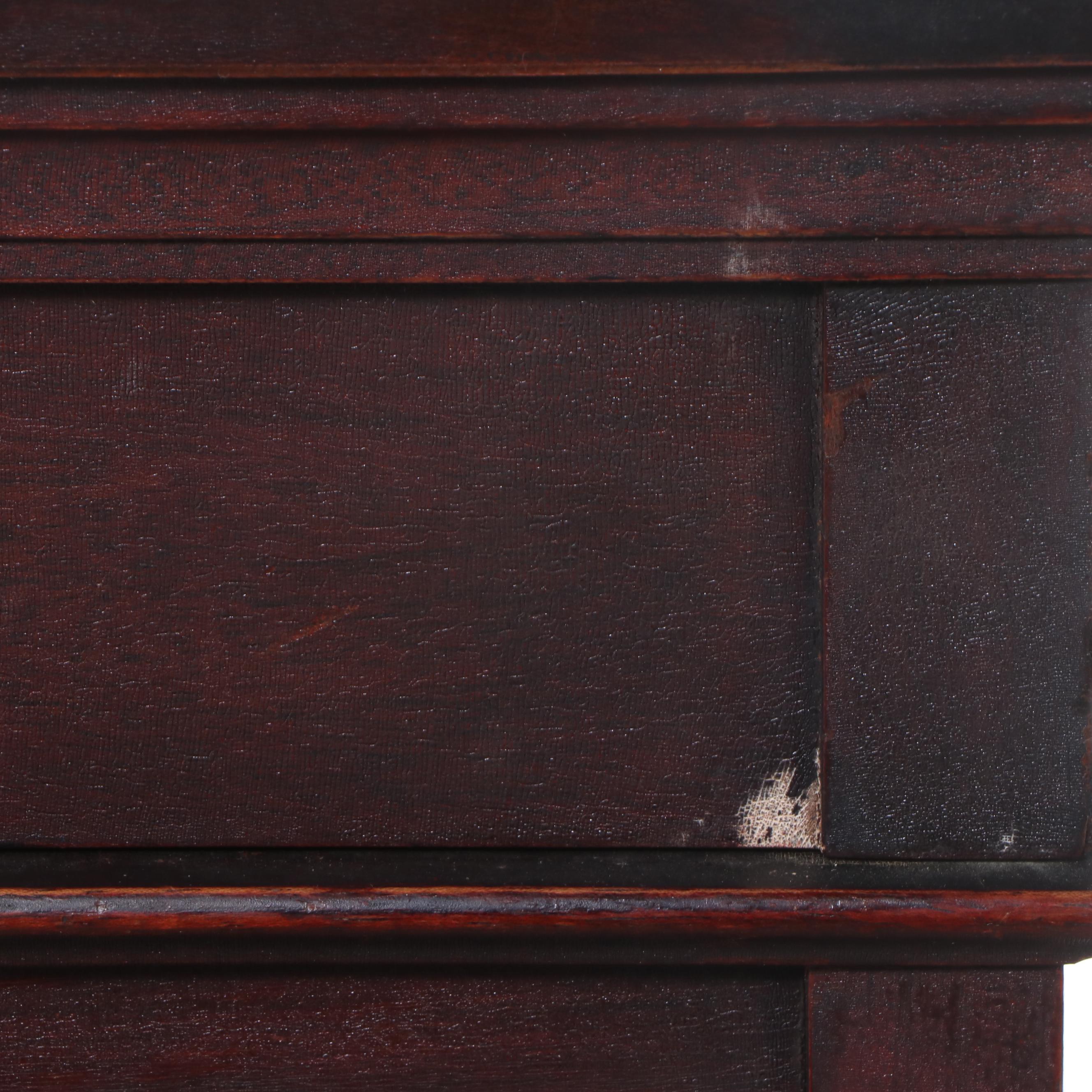 Pathé Phonograph in Mahogany Cabinet, Early 20th Century