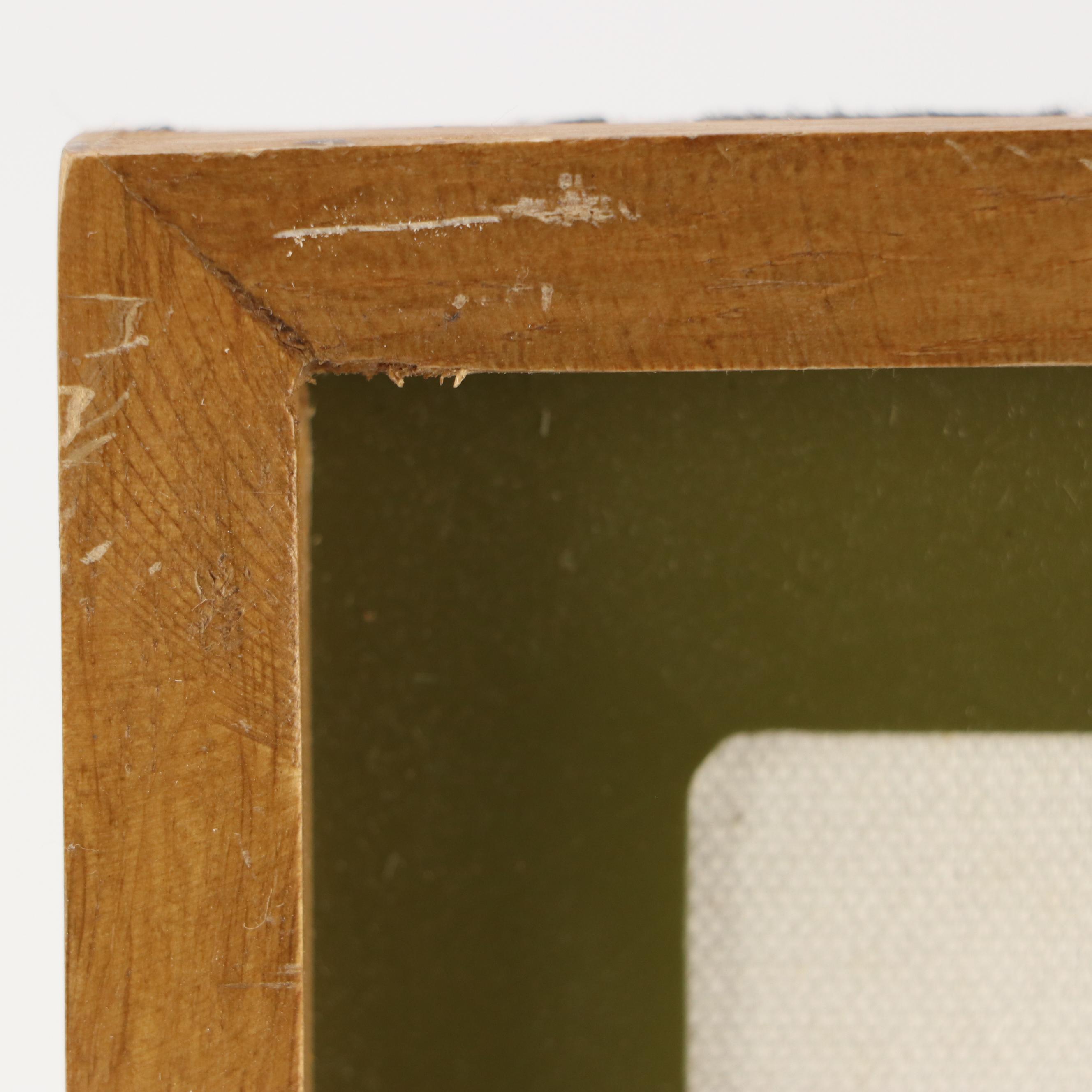 Green Metal Tree Wall Hangings