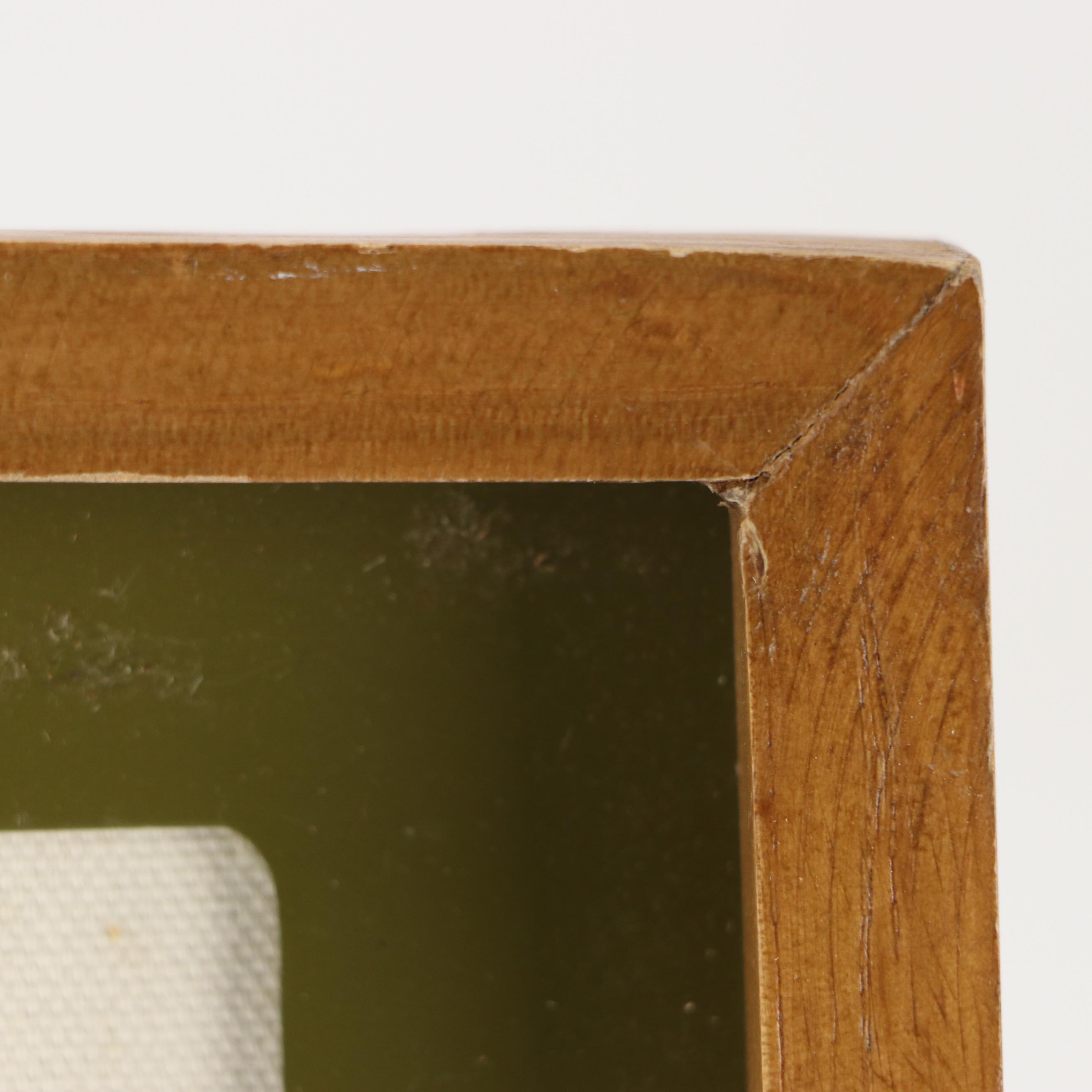 Green Metal Tree Wall Hangings