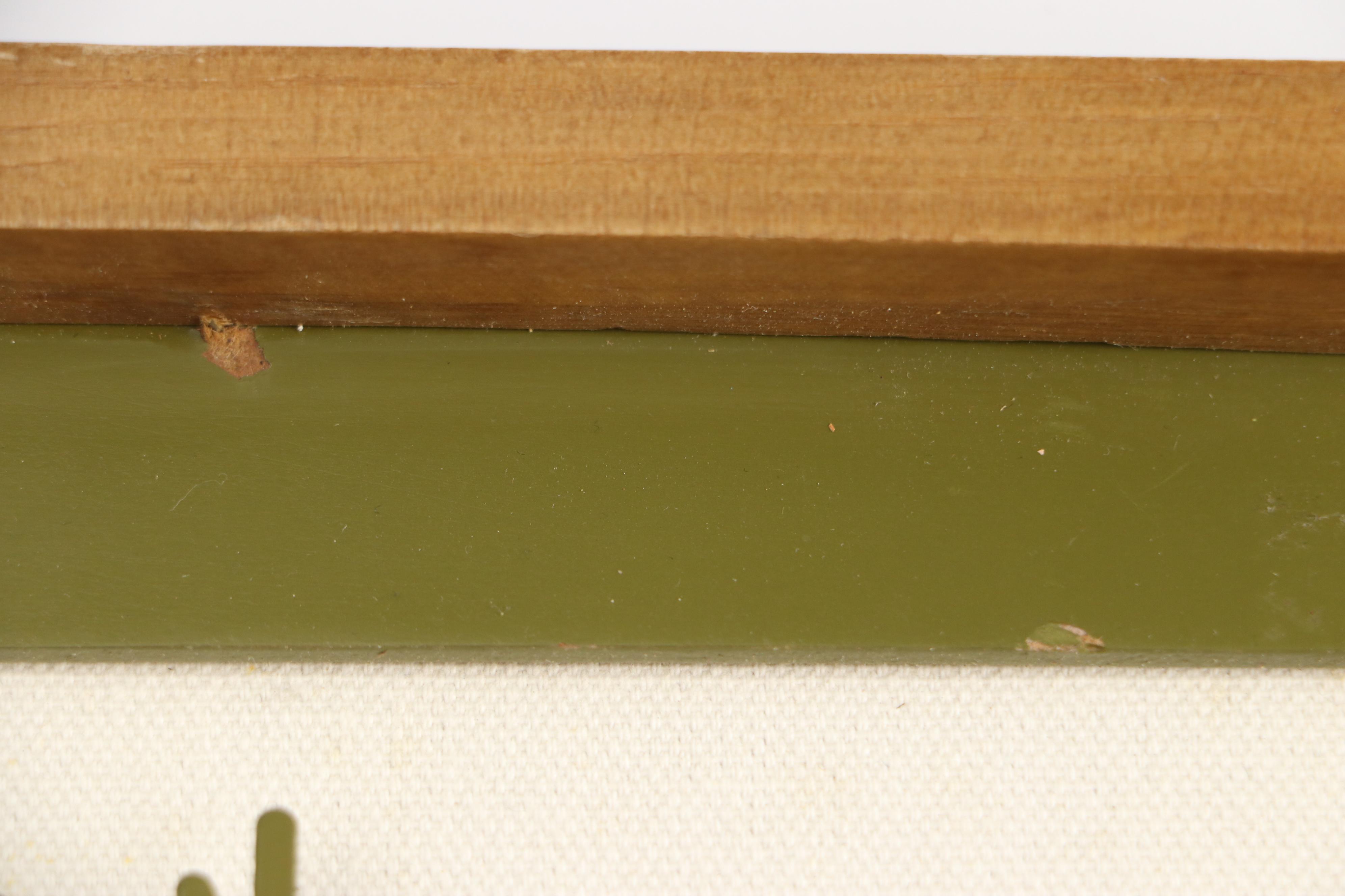 Green Metal Tree Wall Hangings