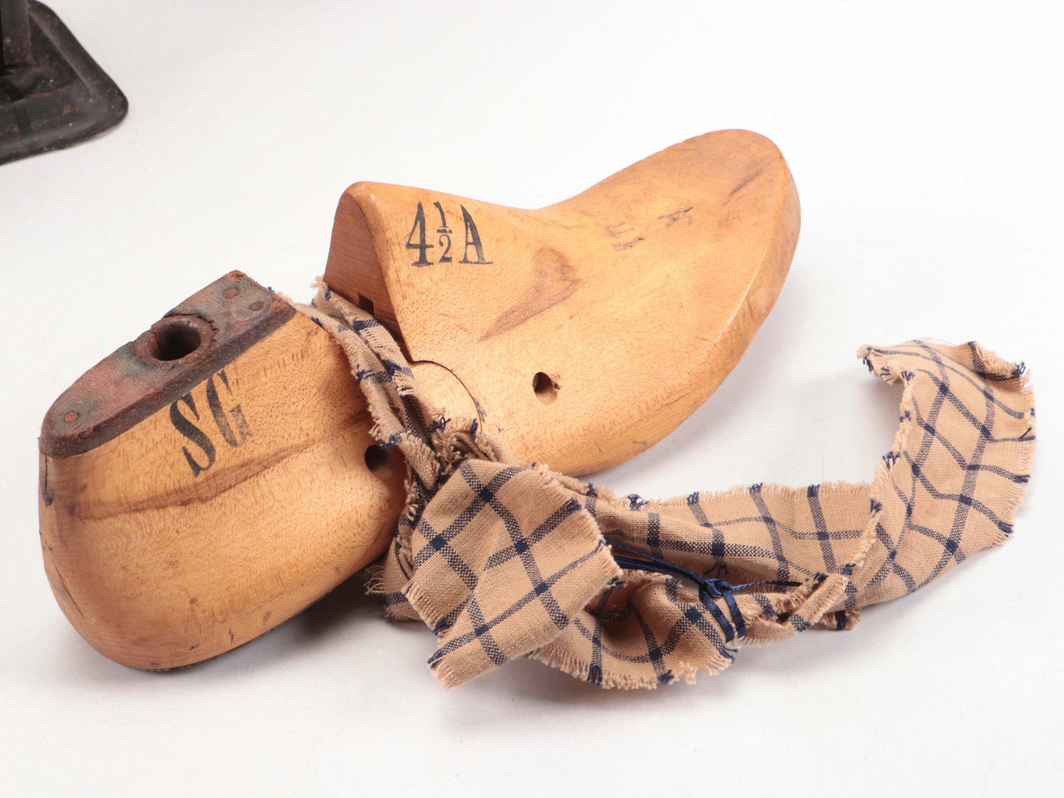 Primitive Style Handwoven Baskets, Sad Irons and More