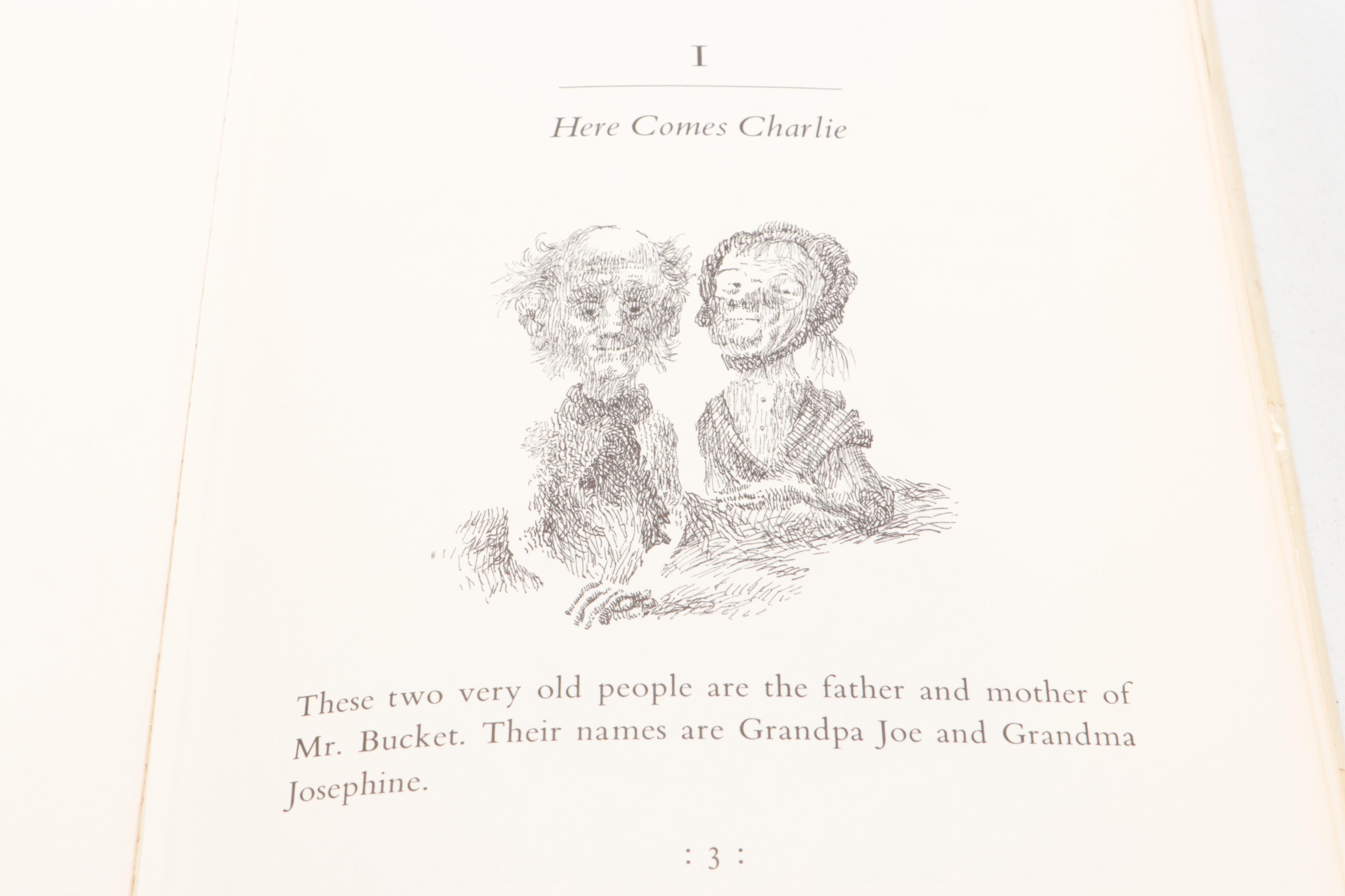 First Edition, Later Printing "Charlie and the Chocolate Factory" by Roald Dahl