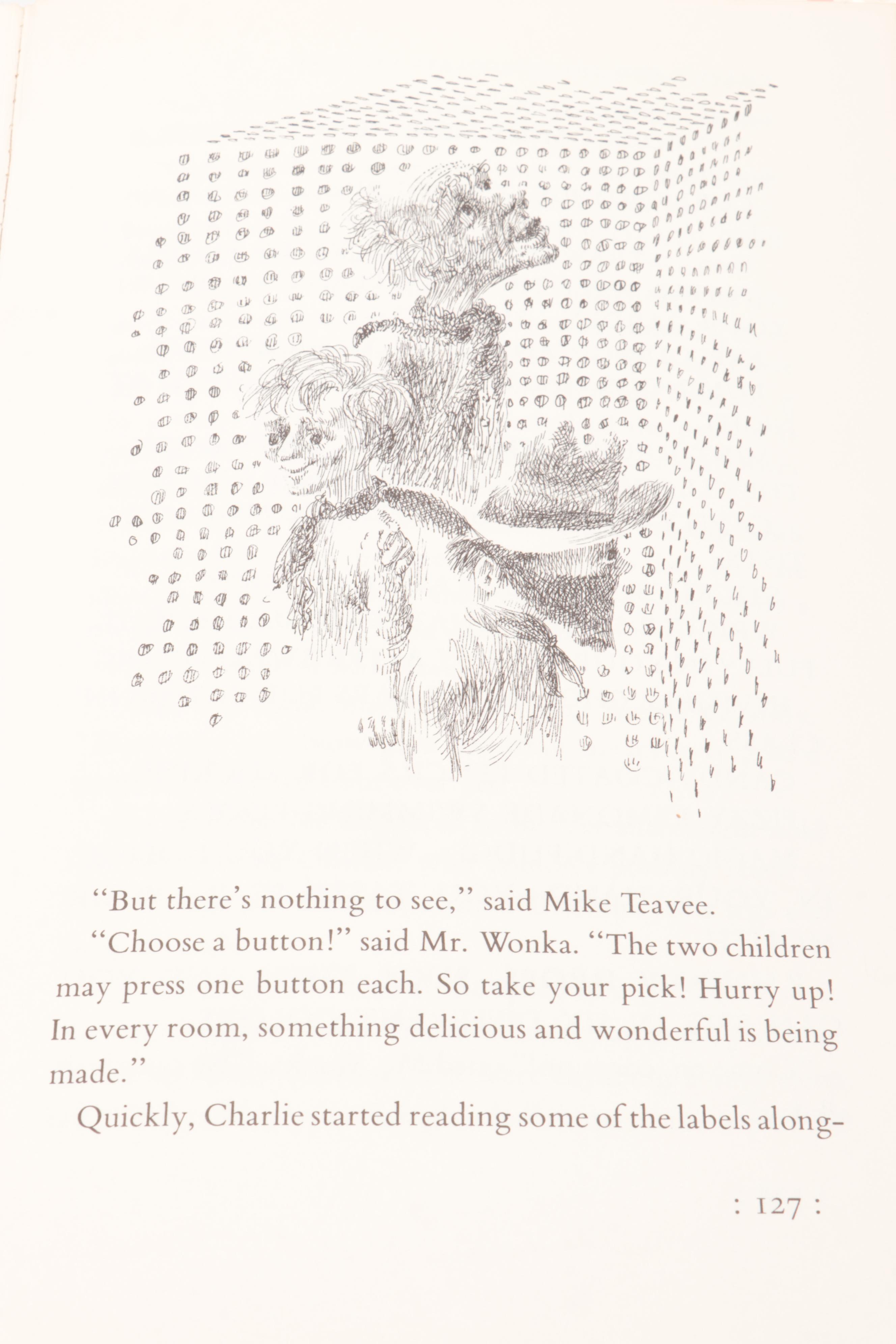 First Edition, Later Printing "Charlie and the Chocolate Factory" by Roald Dahl
