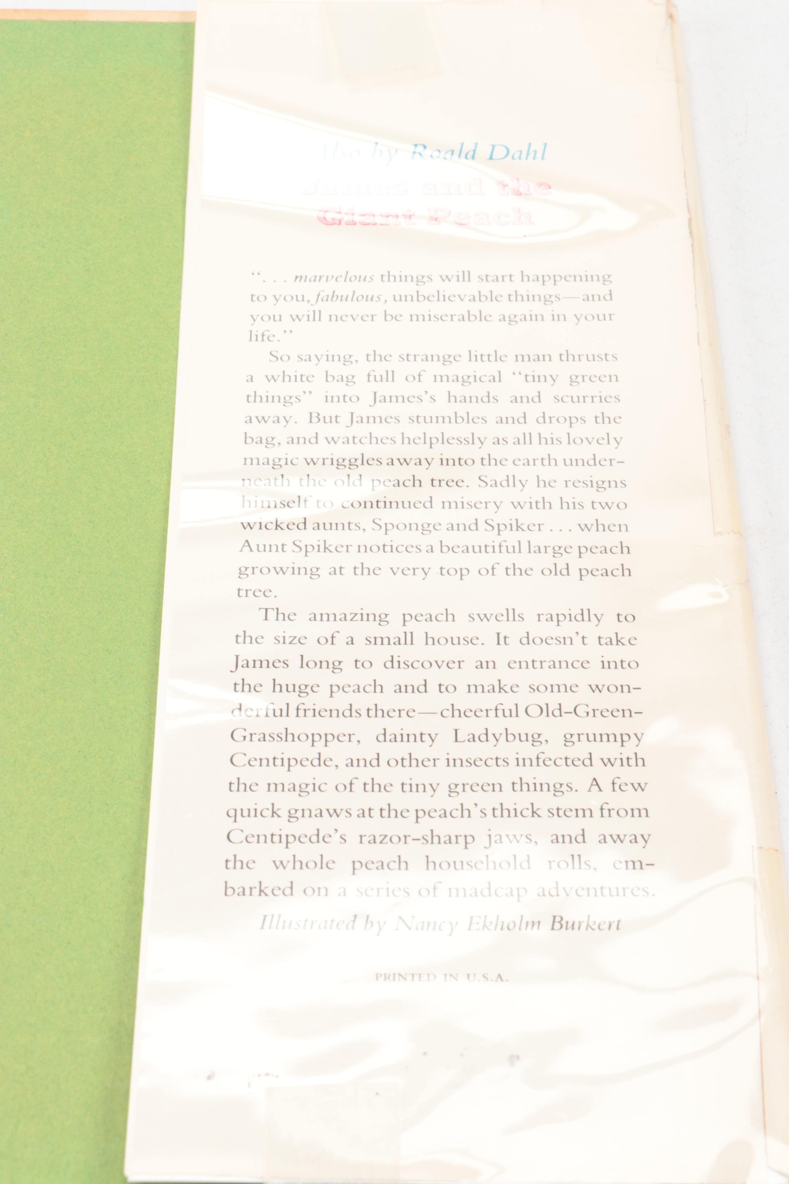 First Edition, Later Printing "Charlie and the Chocolate Factory" by Roald Dahl