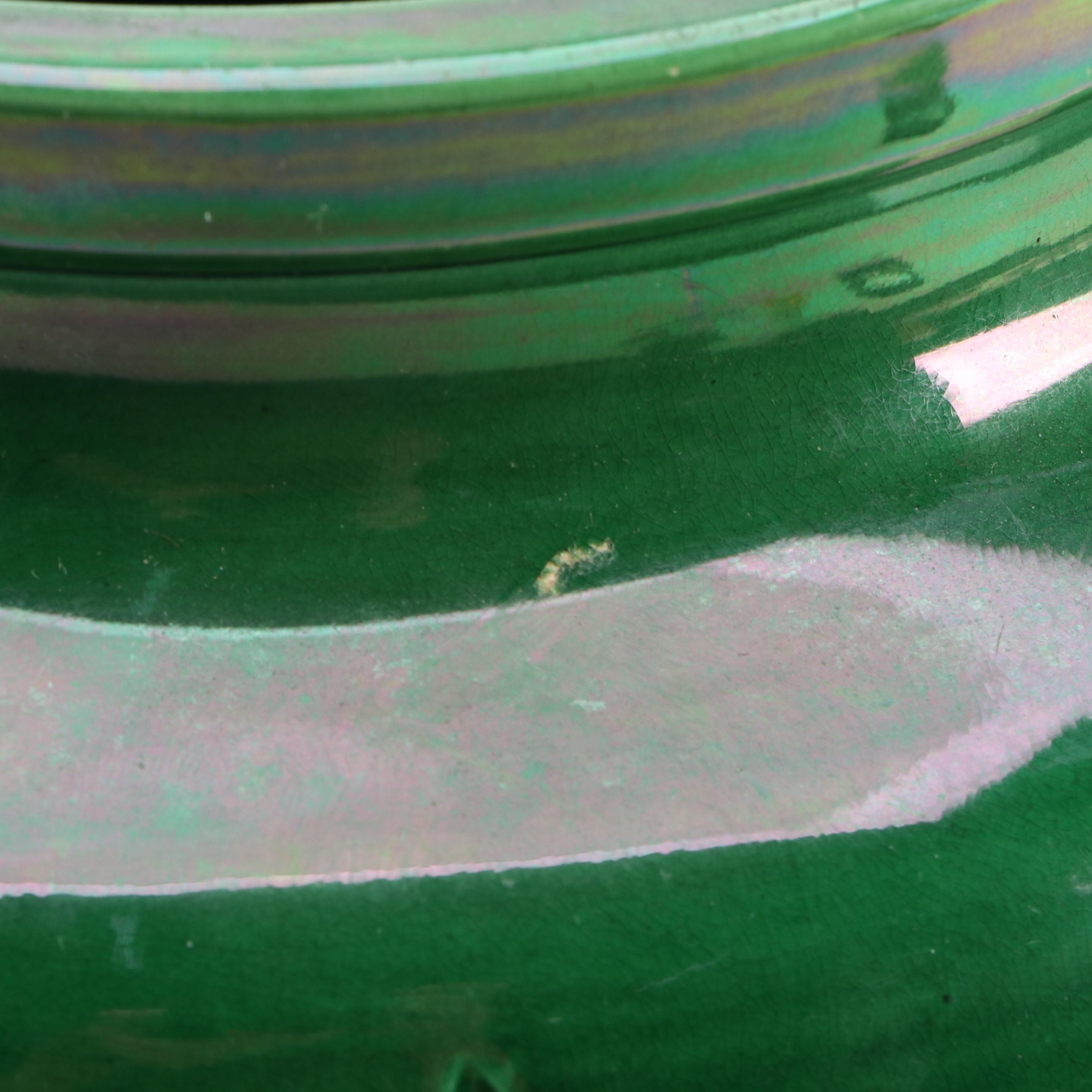 Japanese Awaji Style Ceramic Vase, Early to Mid-20th Century