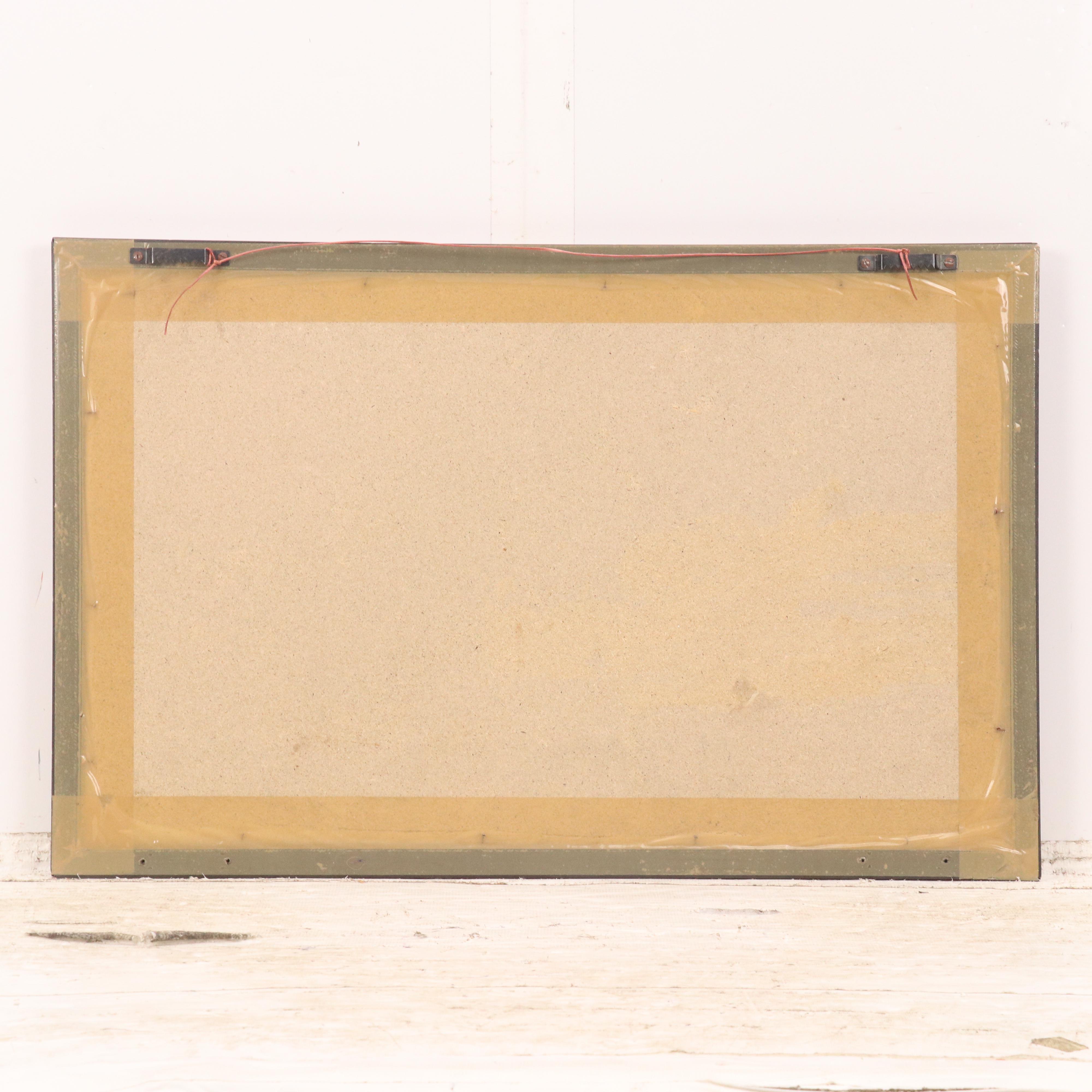 Nilesh Navratan Goutam Gouache Painting of Bengal Tiger Eyes, 2011