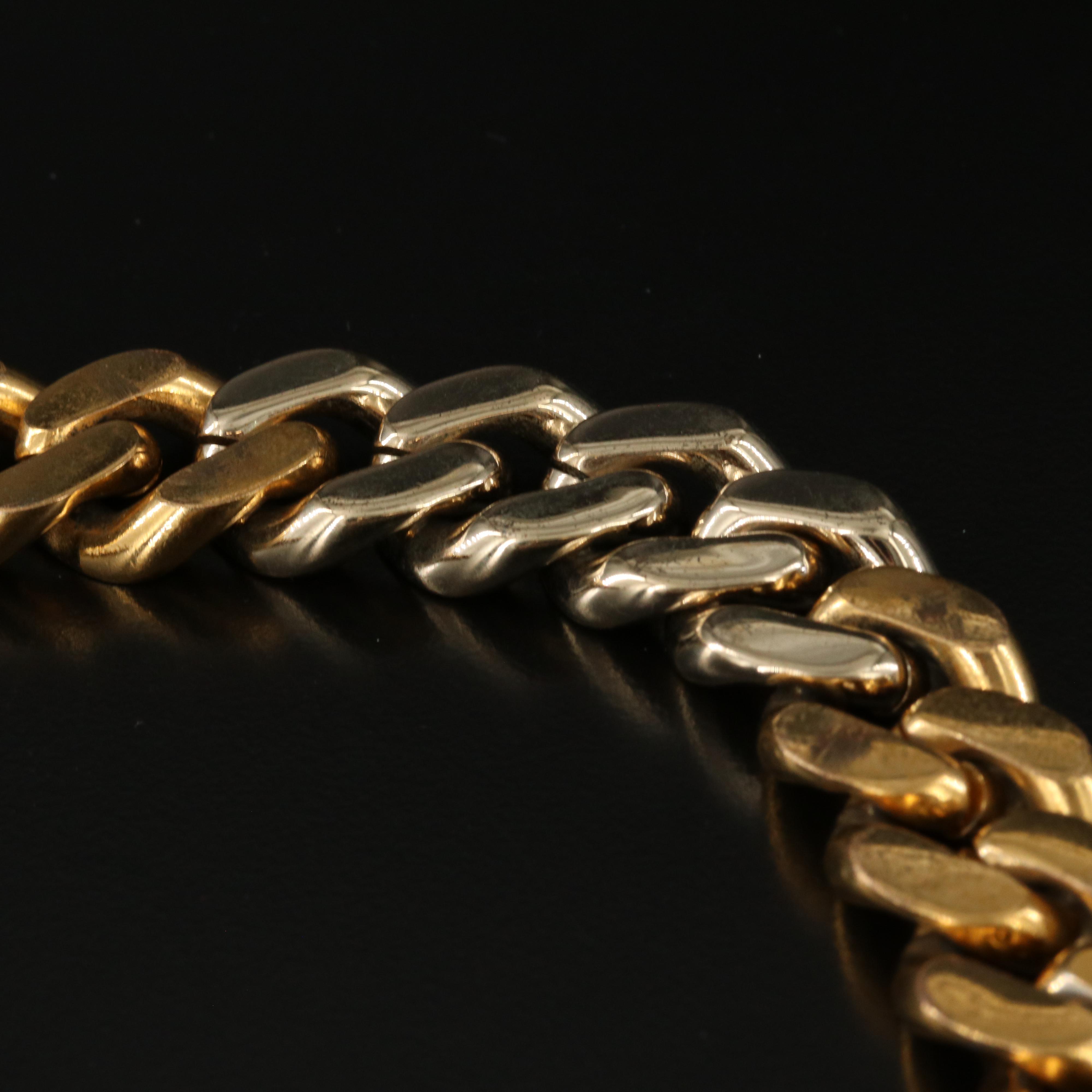 Saint Laurent Curb Chain Bracelet