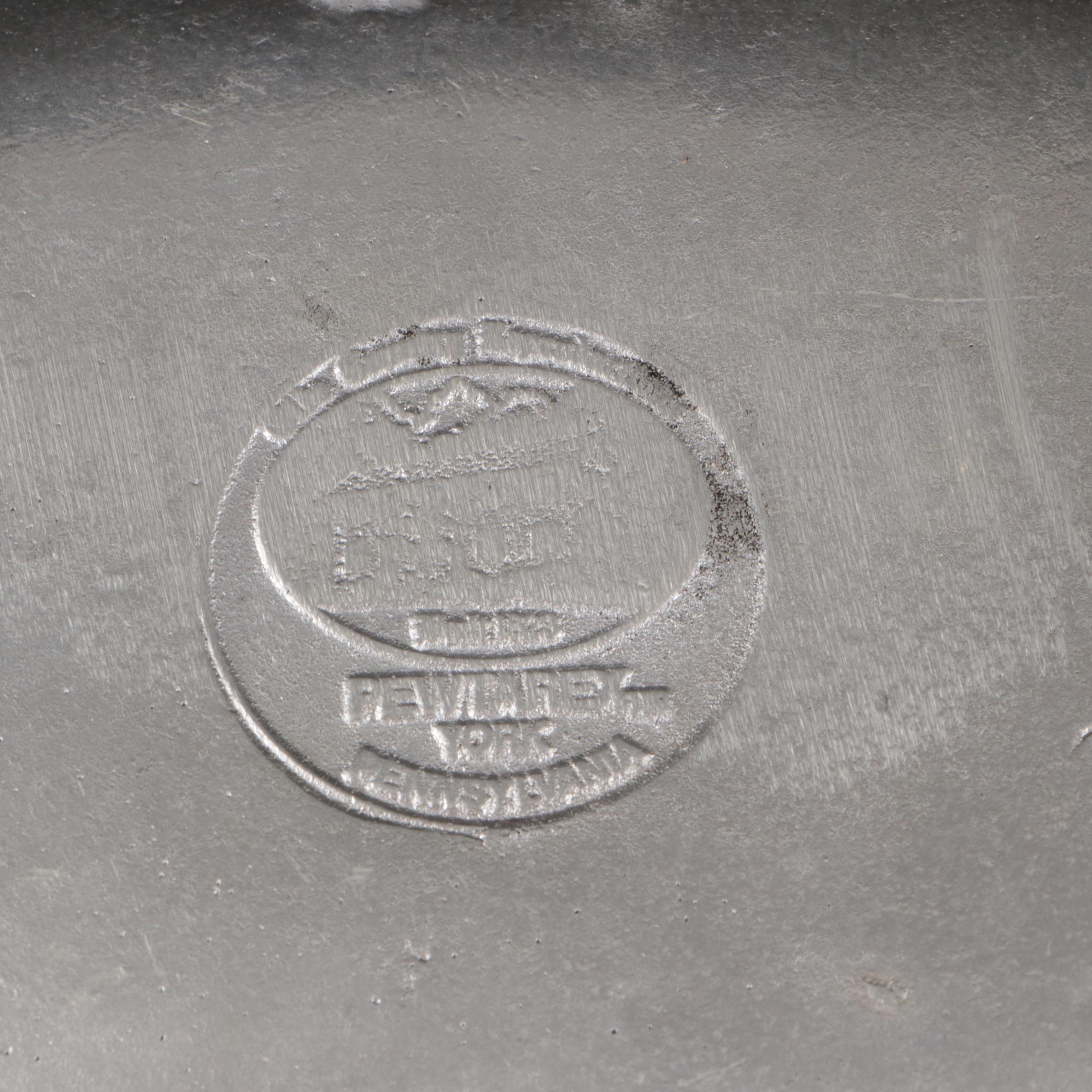 Pewtarex Pewter Fish Platter with Boat Serving Bowl