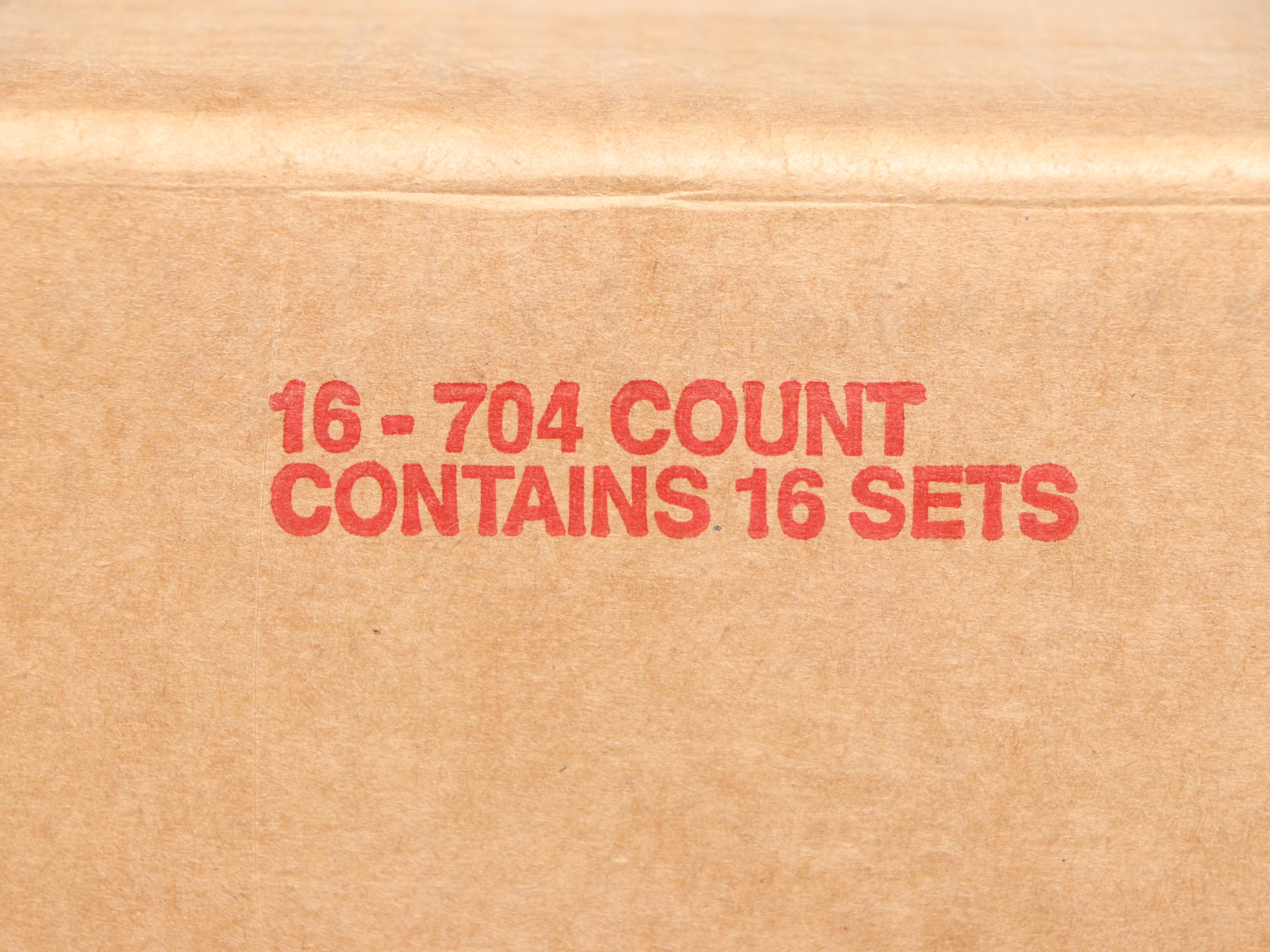 Sealed 1990 Score Baseball Card Sets and Case