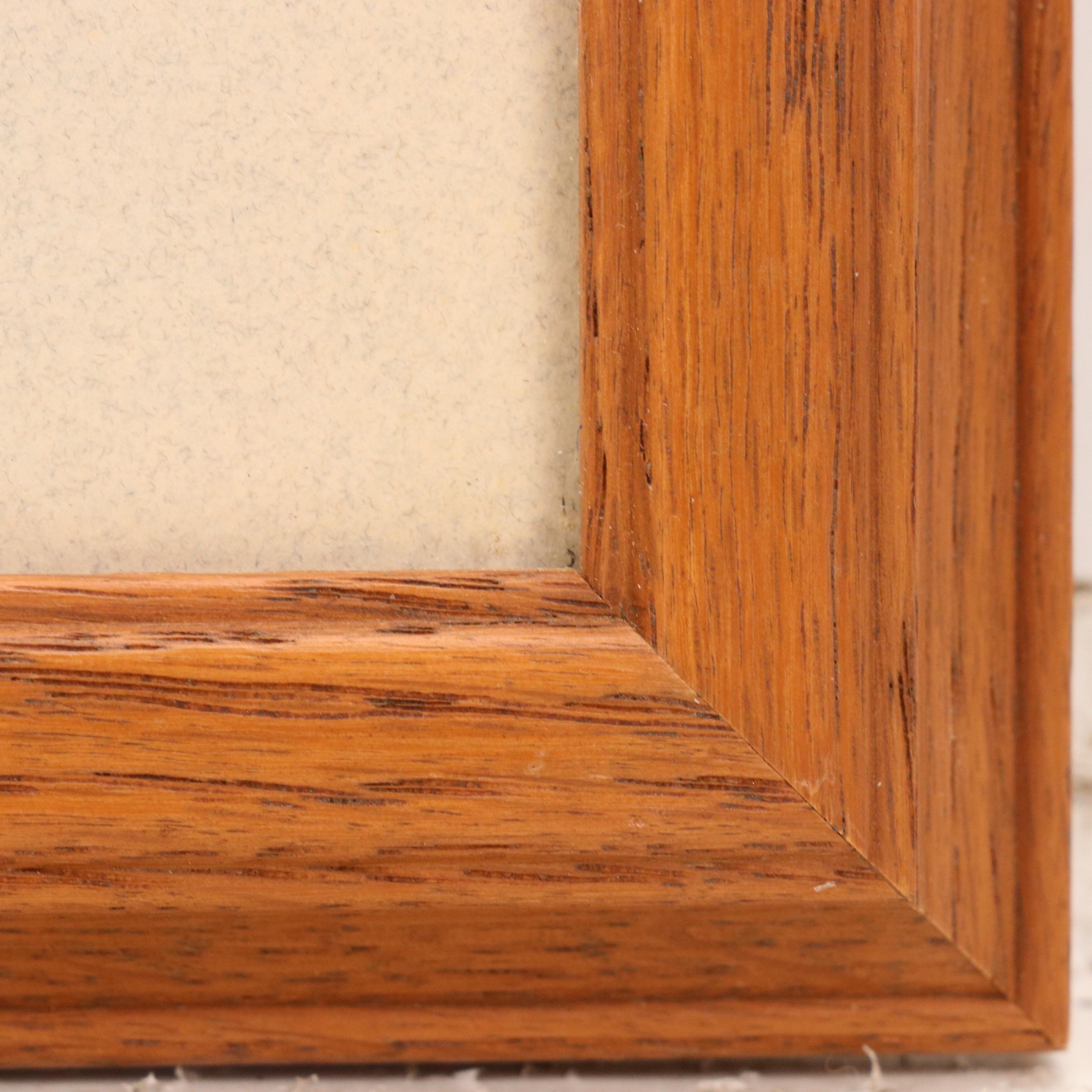 P. Buckley Moss Offset Lithograph "Evening Congregation"