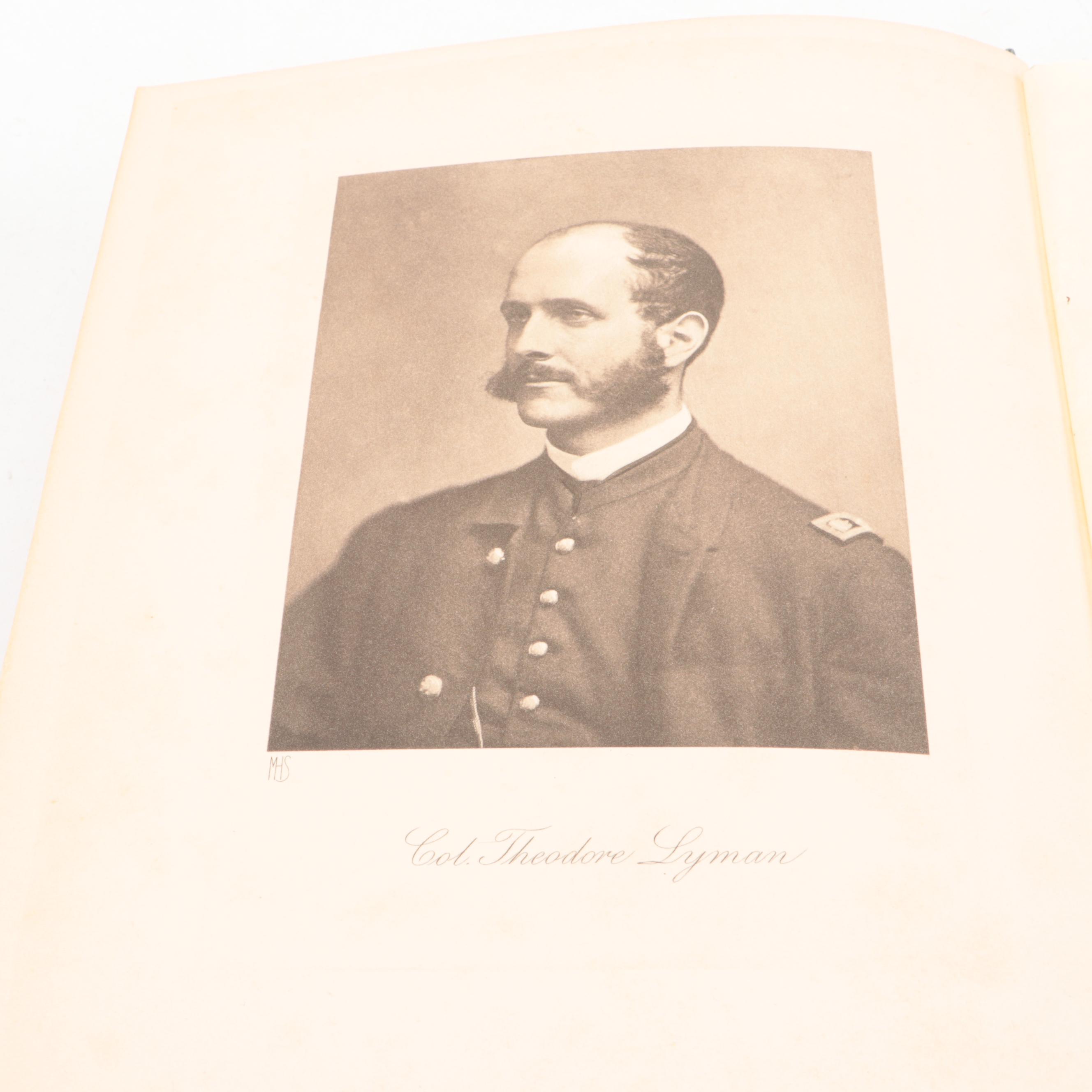"Meade's Headquarters: Letters of Col. Theodore Lyman" Edited by George Agassiz