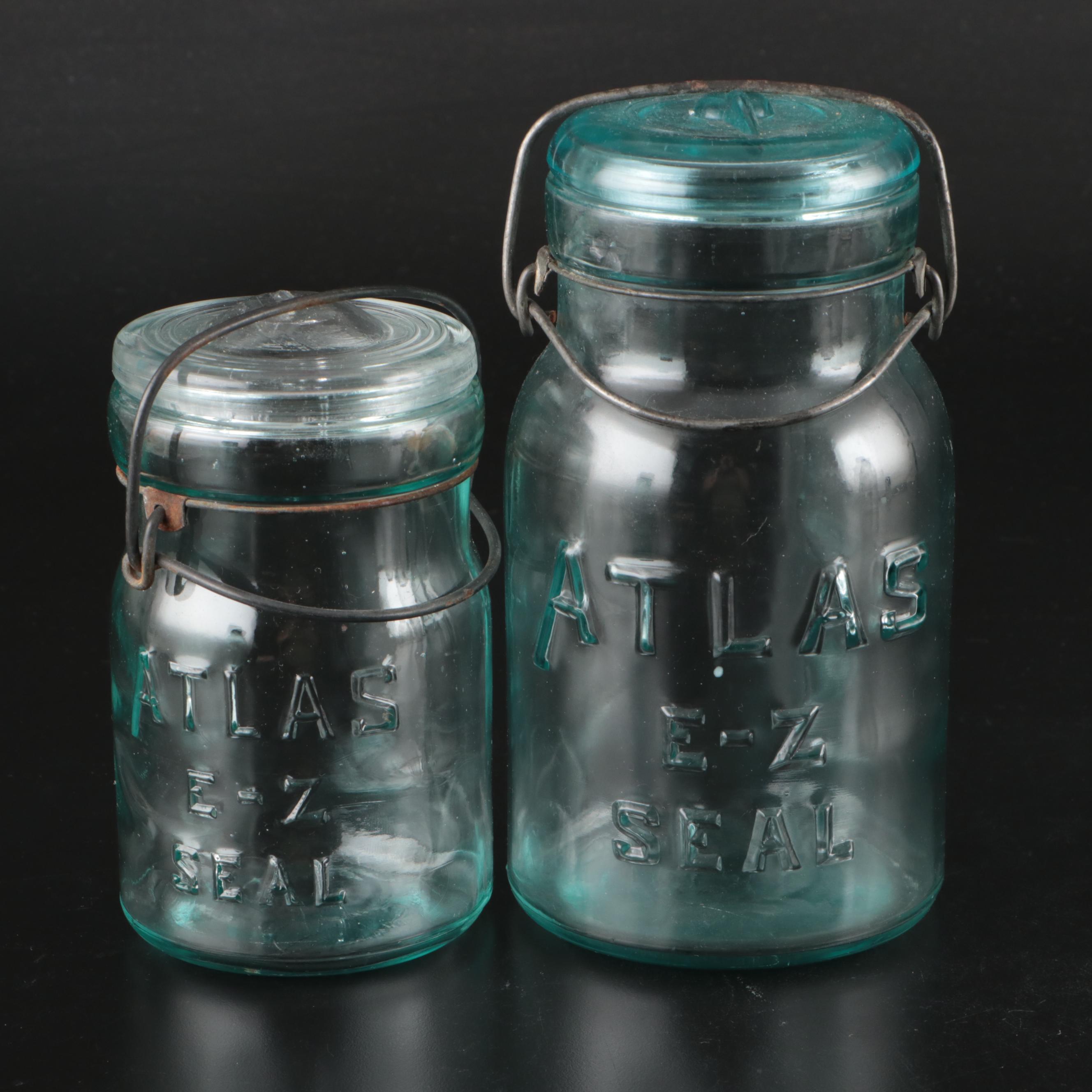 Atlas E-Z Seal, Foster and Ball Mason Canning Jars