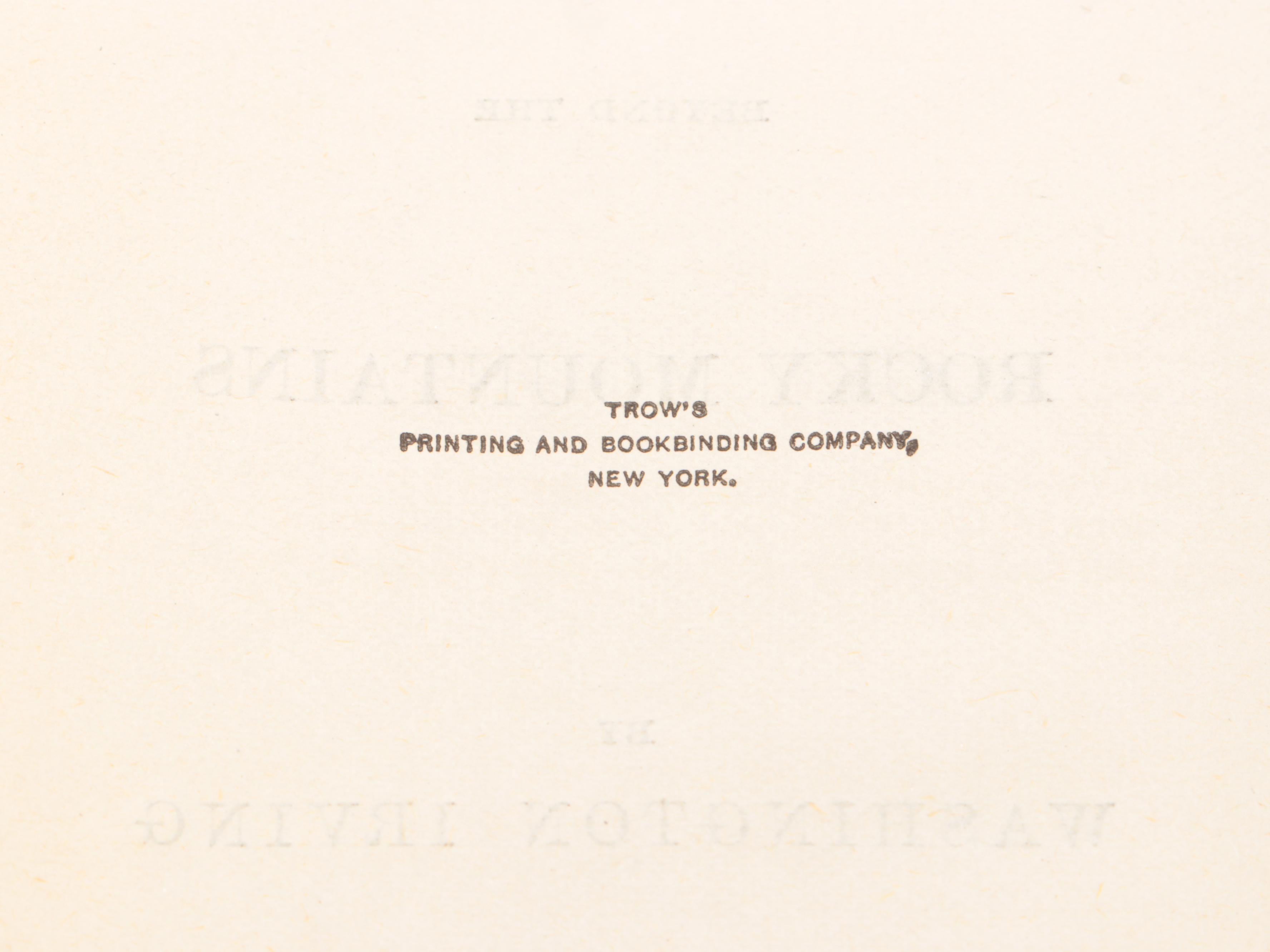 Leather Bound "Works of Washington Irving" Six-Volume Set, Late 19th Century